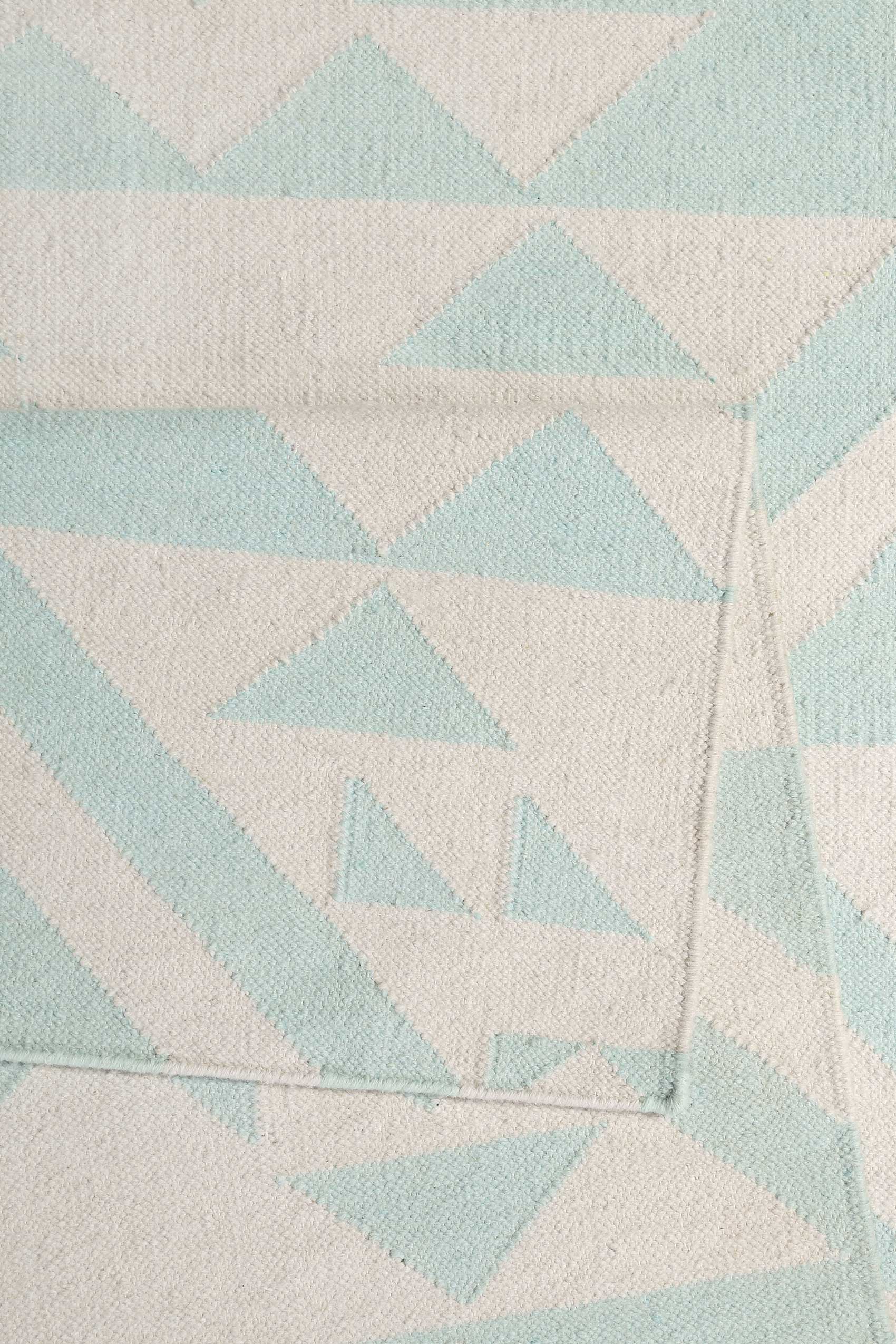 Kelim Teppich Türkis Beige » Light Mellow « Accessorize - Ansicht 3