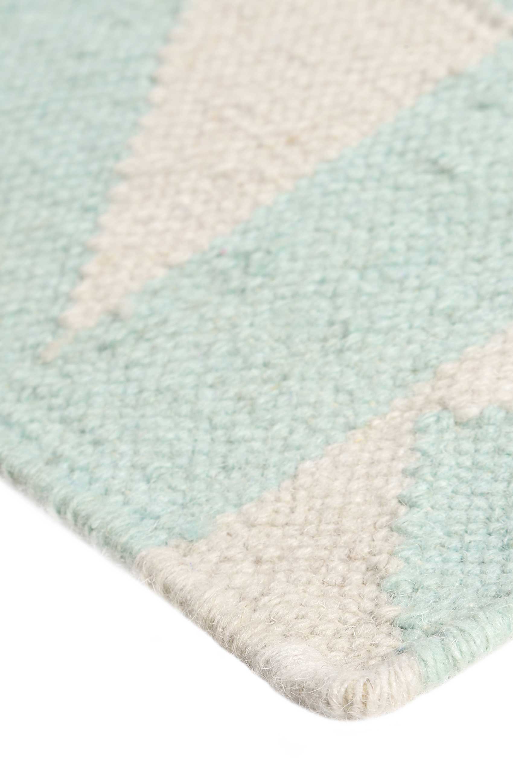 Kelim Teppich Türkis Beige » Light Mellow « Accessorize - Ansicht 4