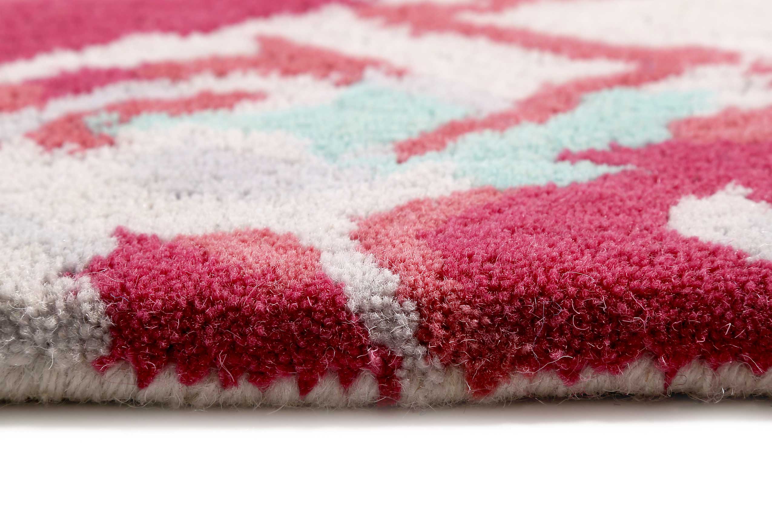 Teppich Bunt aus Wolle 