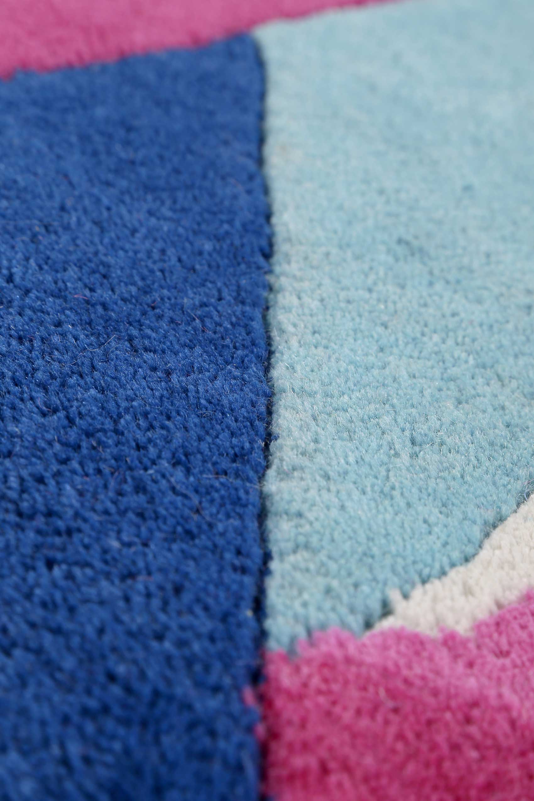 Teppich Bunt aus Wolle » Triangulum « Accessorize - Ansicht 5