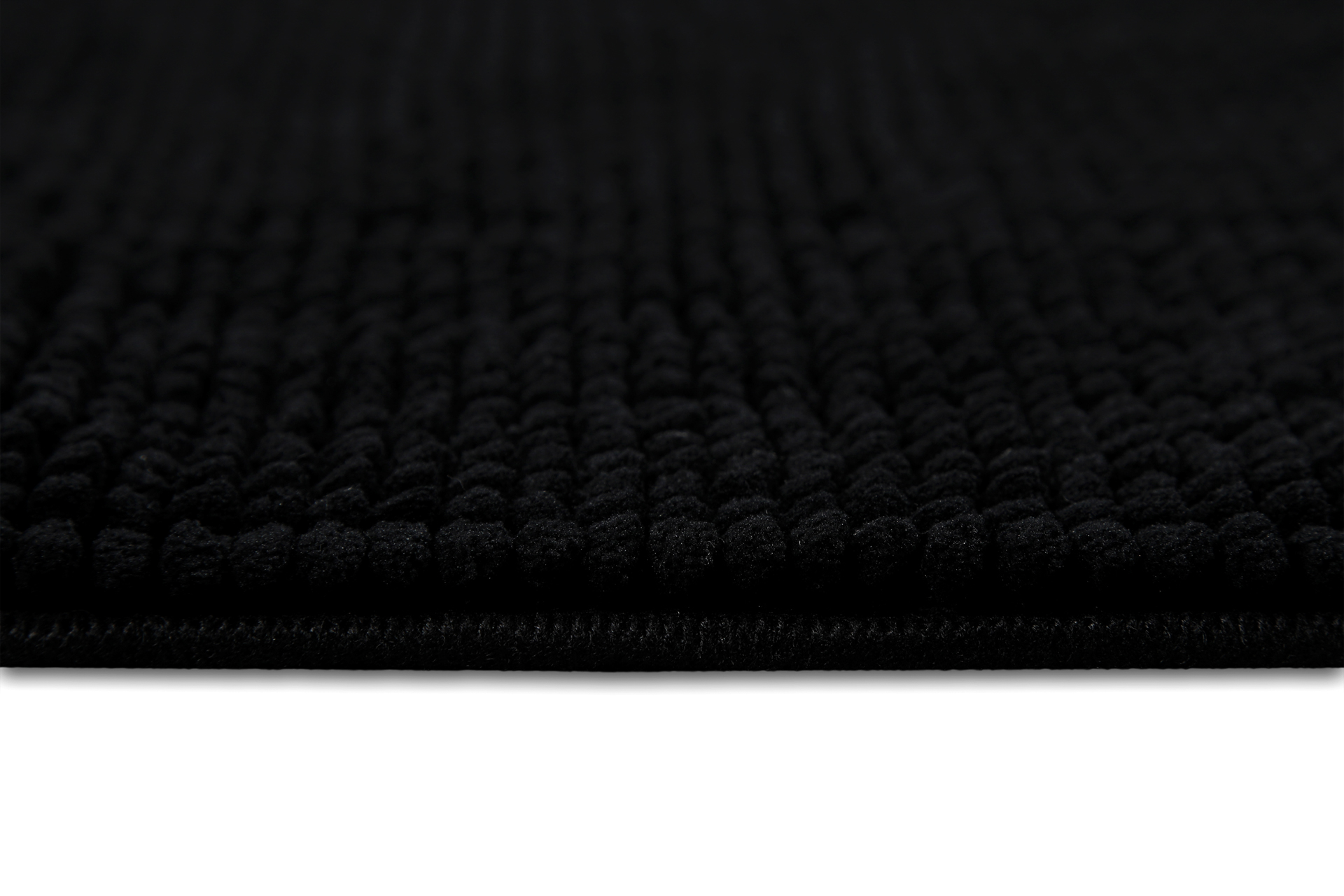 Badteppich Schwarz
