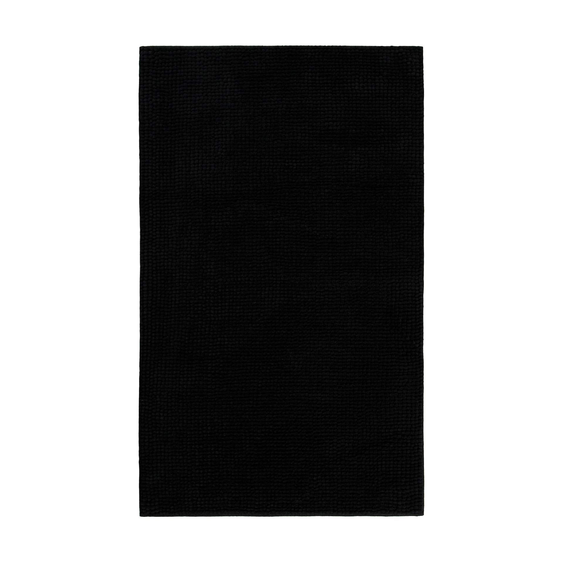 Badteppich Schwarz