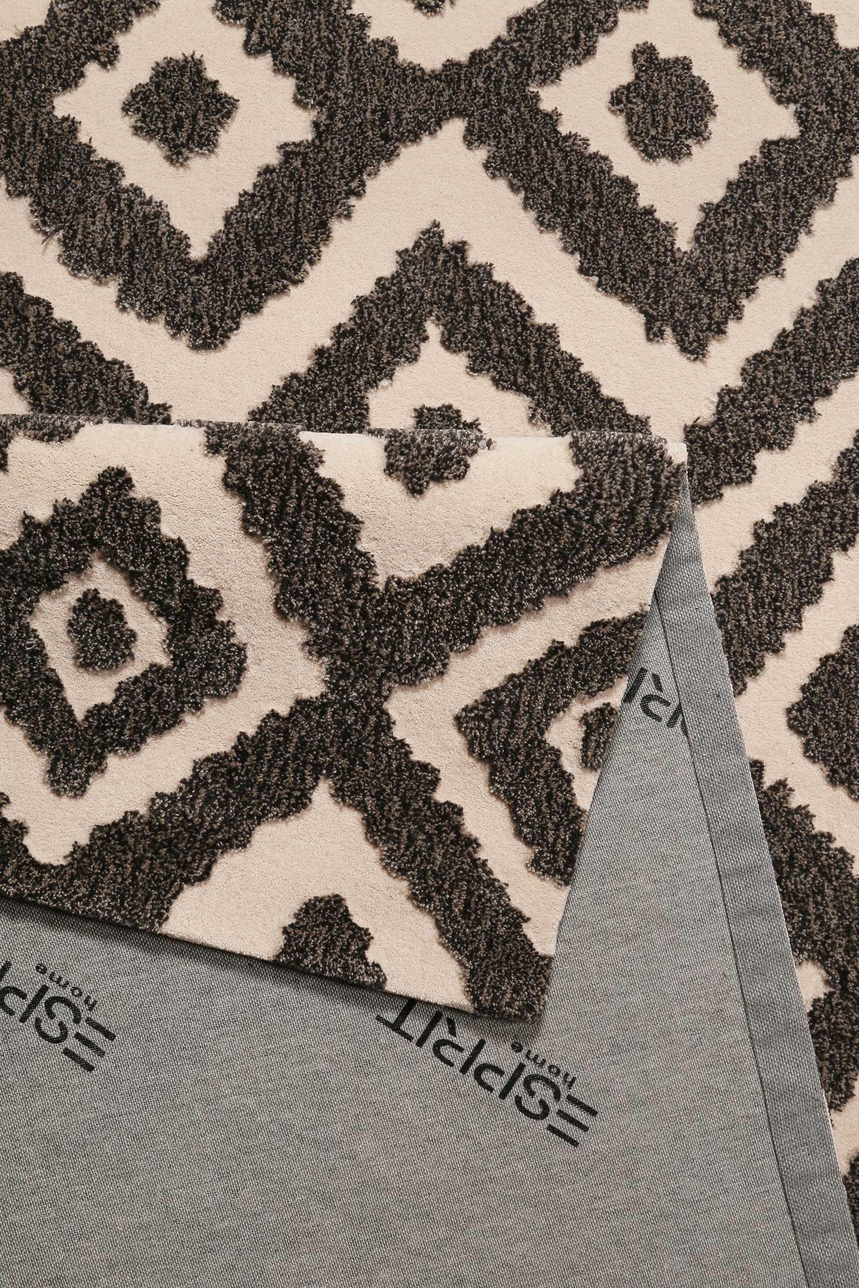 Esprit Wollteppich Beige Braun Kurzflor » Africa Ethnic « - Ansicht 3