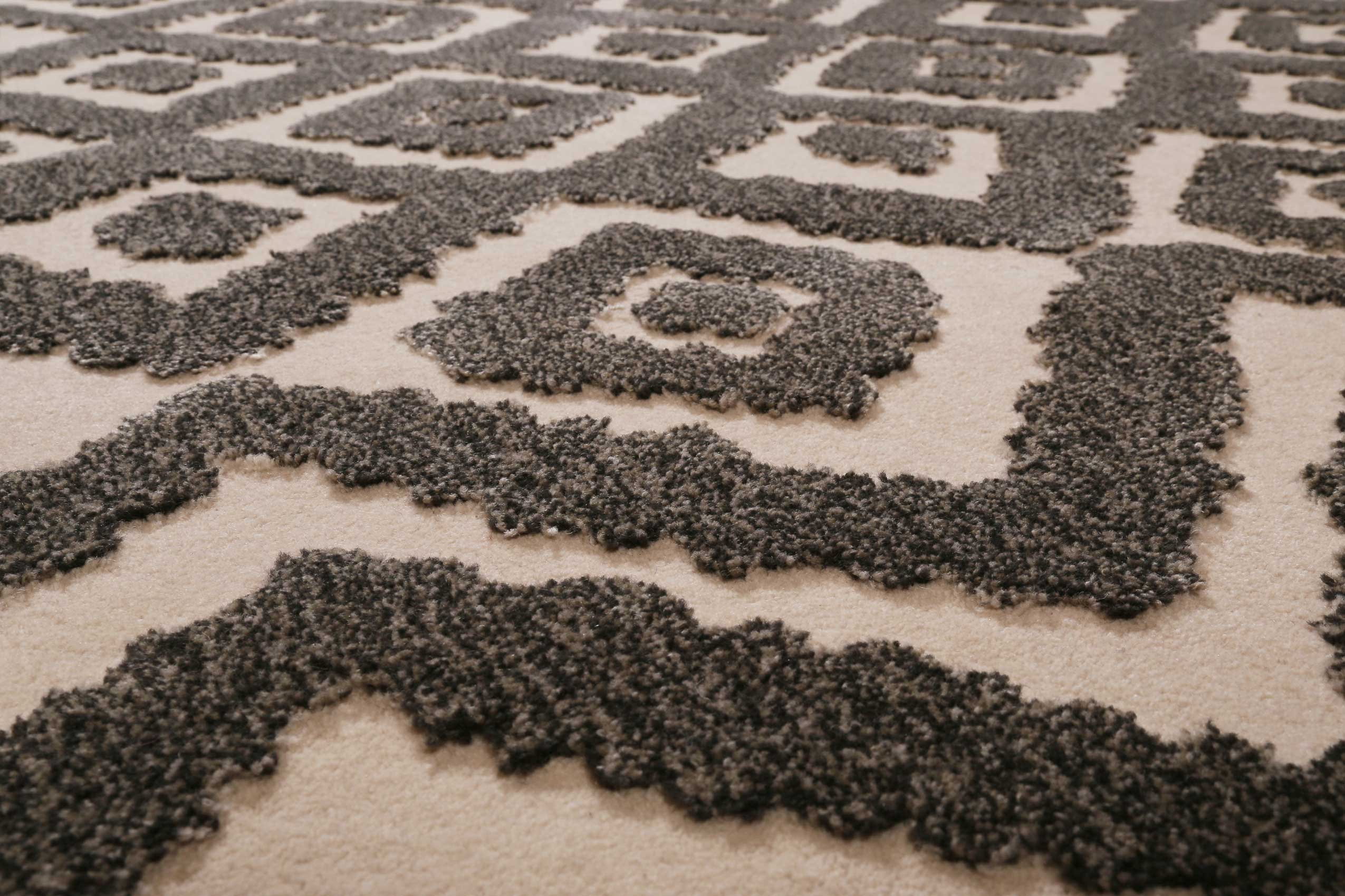 Esprit Wollteppich Beige Braun Kurzflor » Africa Ethnic « - Ansicht 5