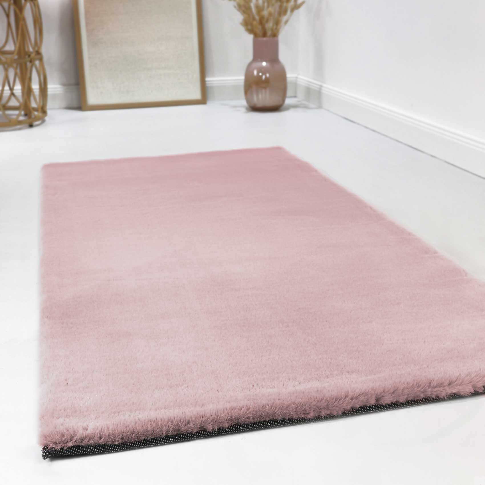 Esprit Teppich Rosa und sehr flauschig Hochflor » Alice « - Ansicht 1