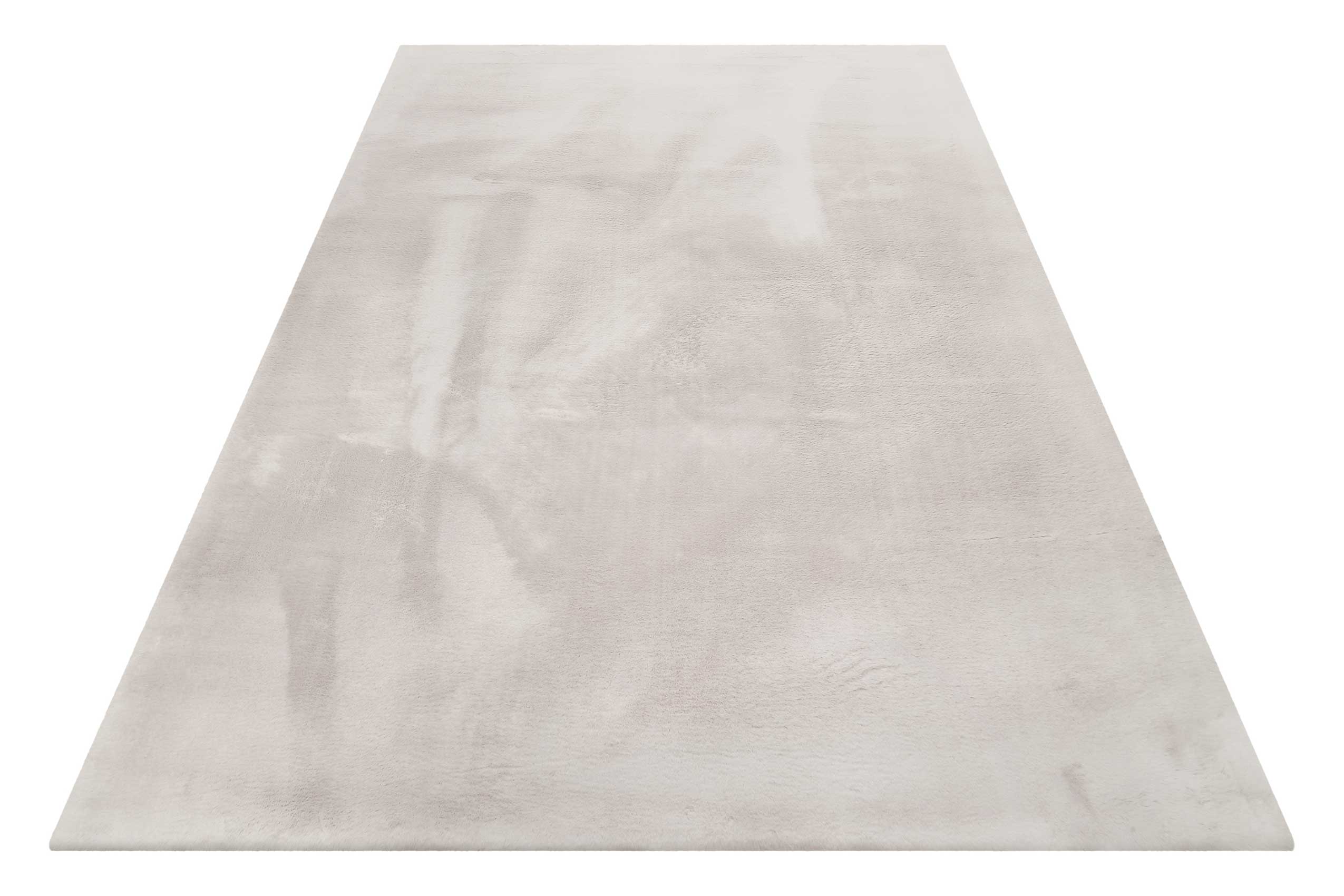 Esprit Kunstfell Teppich Greige und sehr flauschig Hochflor 