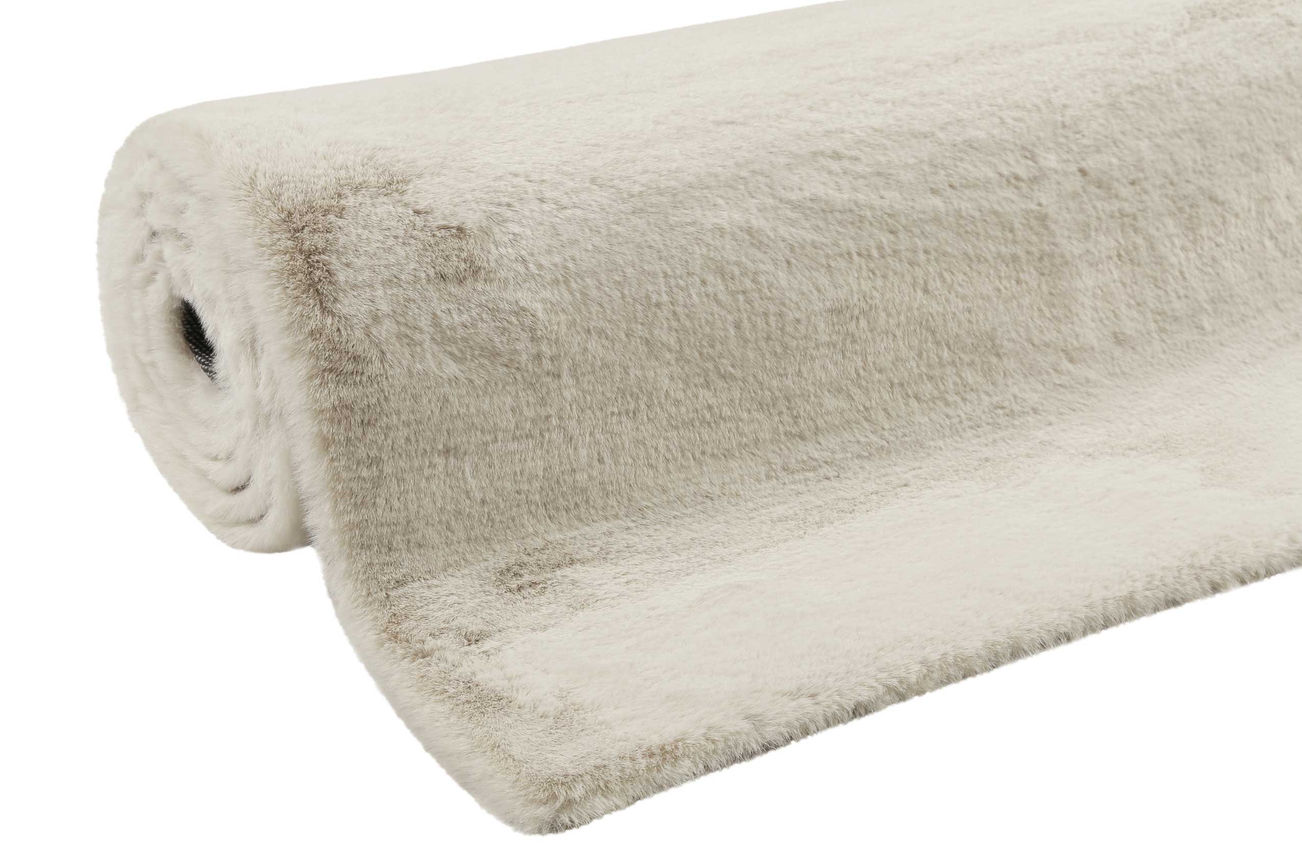 Esprit Kunstfell Teppich Creme Beige und sehr flauschig Hochflor 