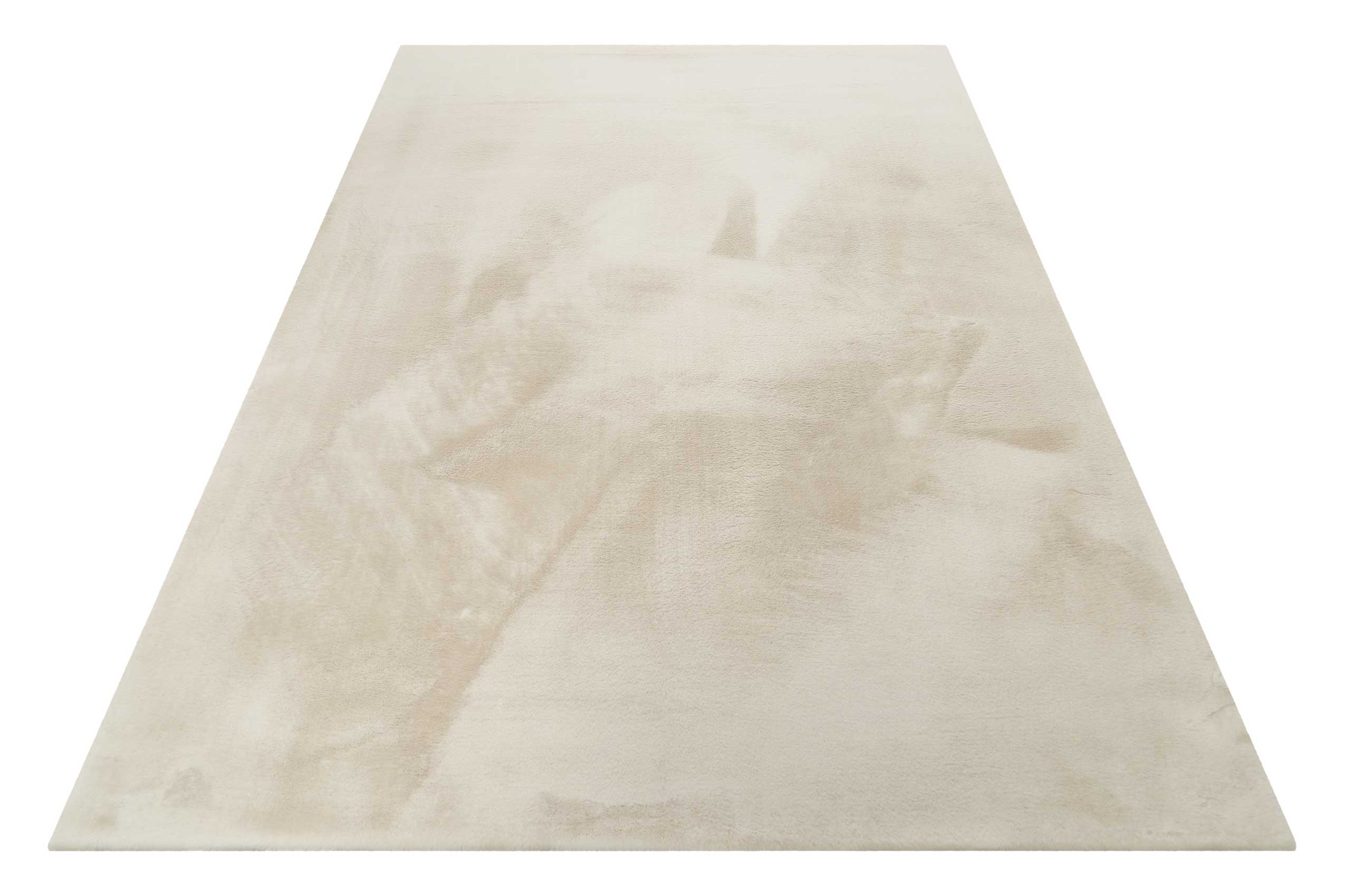 Esprit Kunstfell Teppich Creme Beige und sehr flauschig Hochflor 
