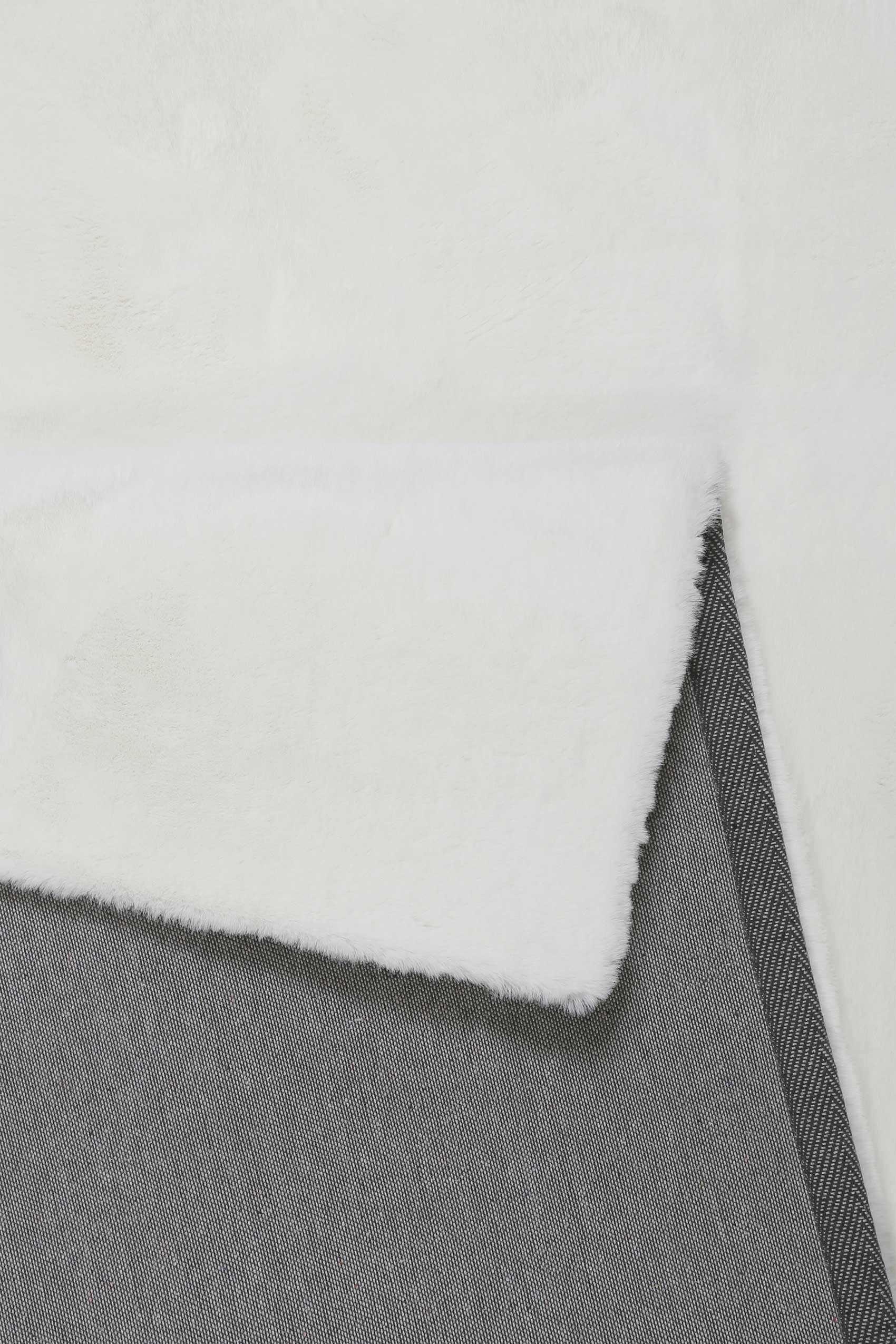 Esprit Kunstfell Teppich Weiß und sehr flauschig Hochflor 