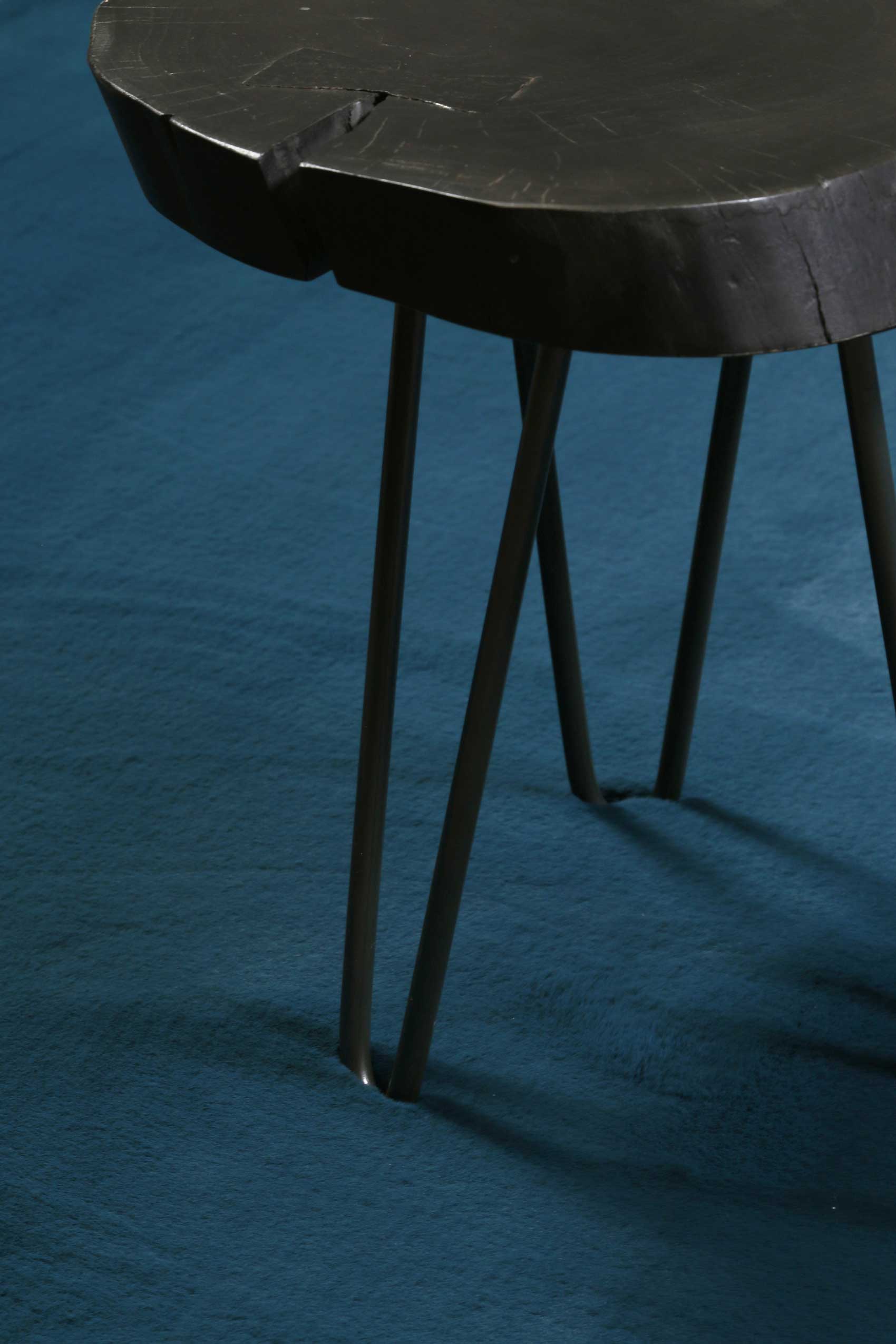 Esprit Kunstfell Teppich Petrol und sehr flauschig Hochflor 
