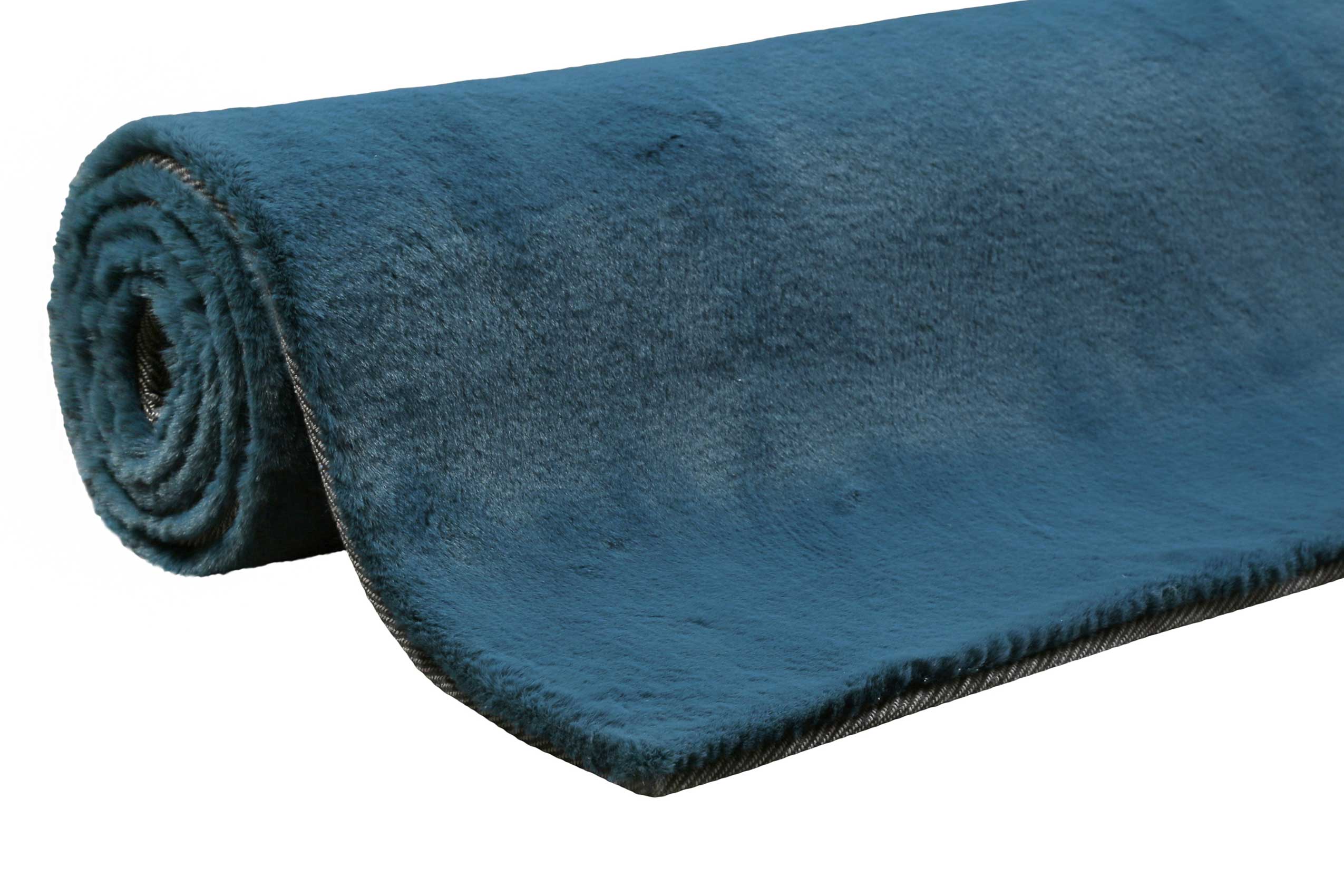 Esprit Kunstfell Teppich Petrol und sehr flauschig Hochflor 