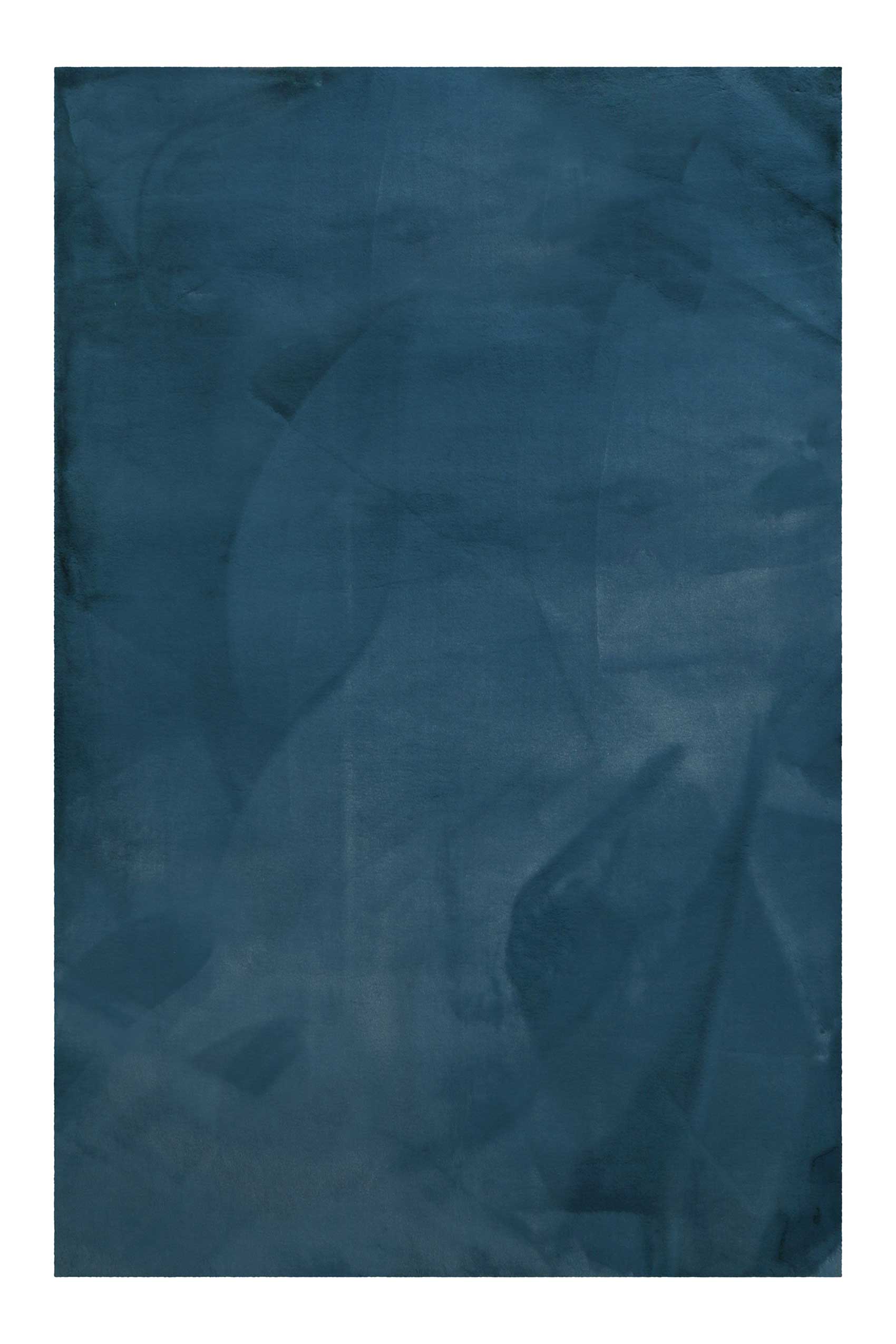 Esprit Kunstfell Teppich Petrol und sehr flauschig Hochflor 