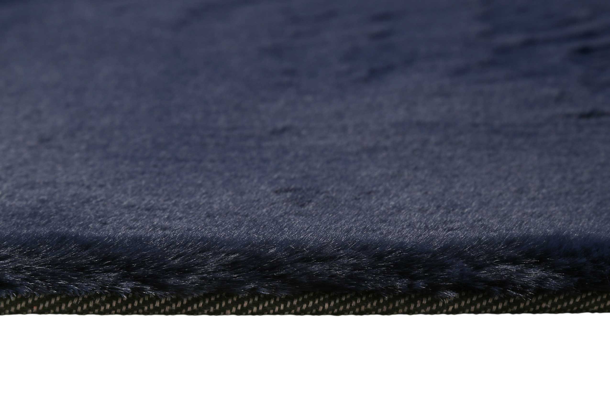 Esprit Kunstfell Teppich Dunkelblau und sehr flauschig Hochflor 