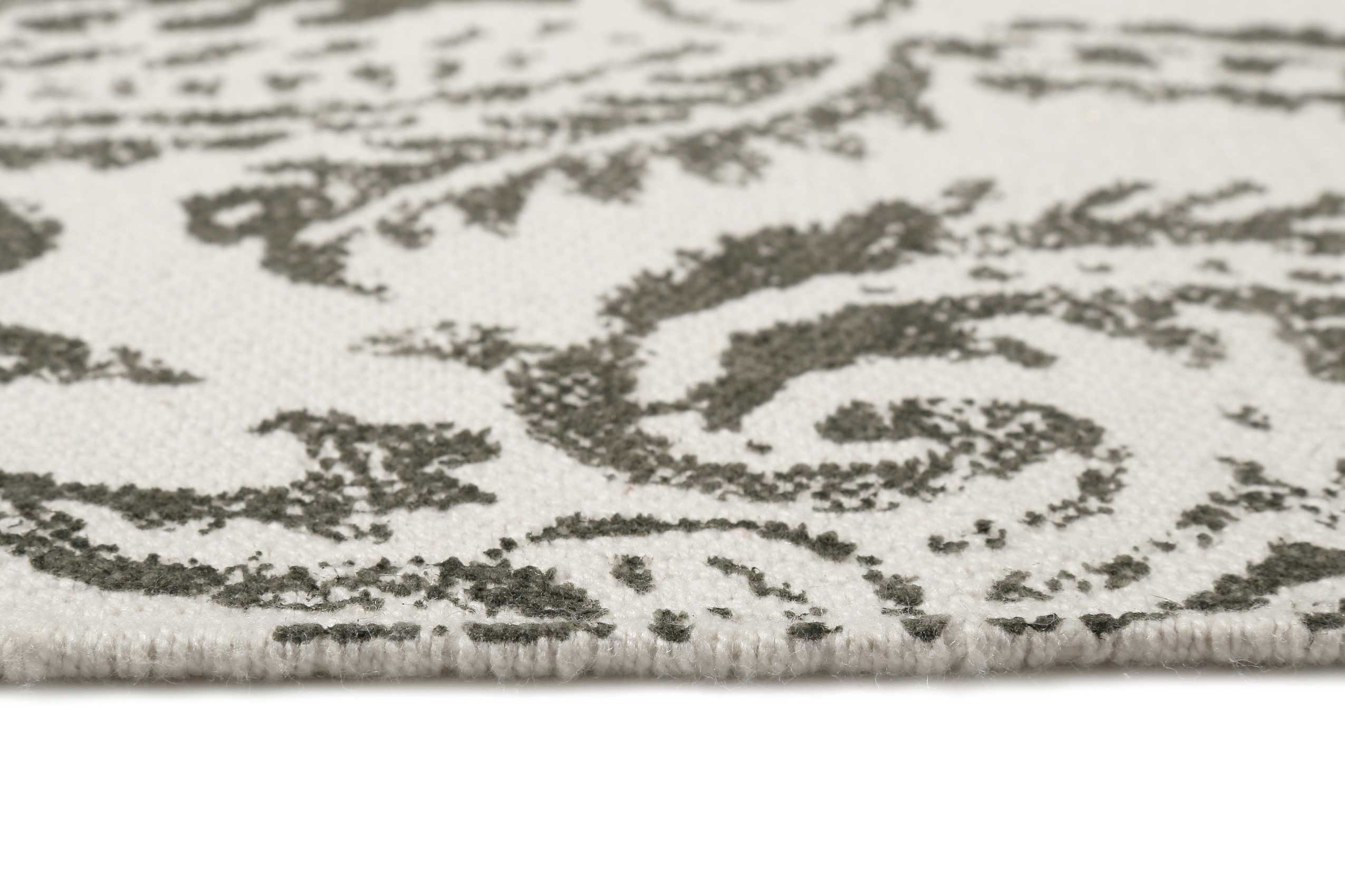 Esprit Kelim Teppich beige grau aus Baumwolle » Arvid « - Ansicht 4