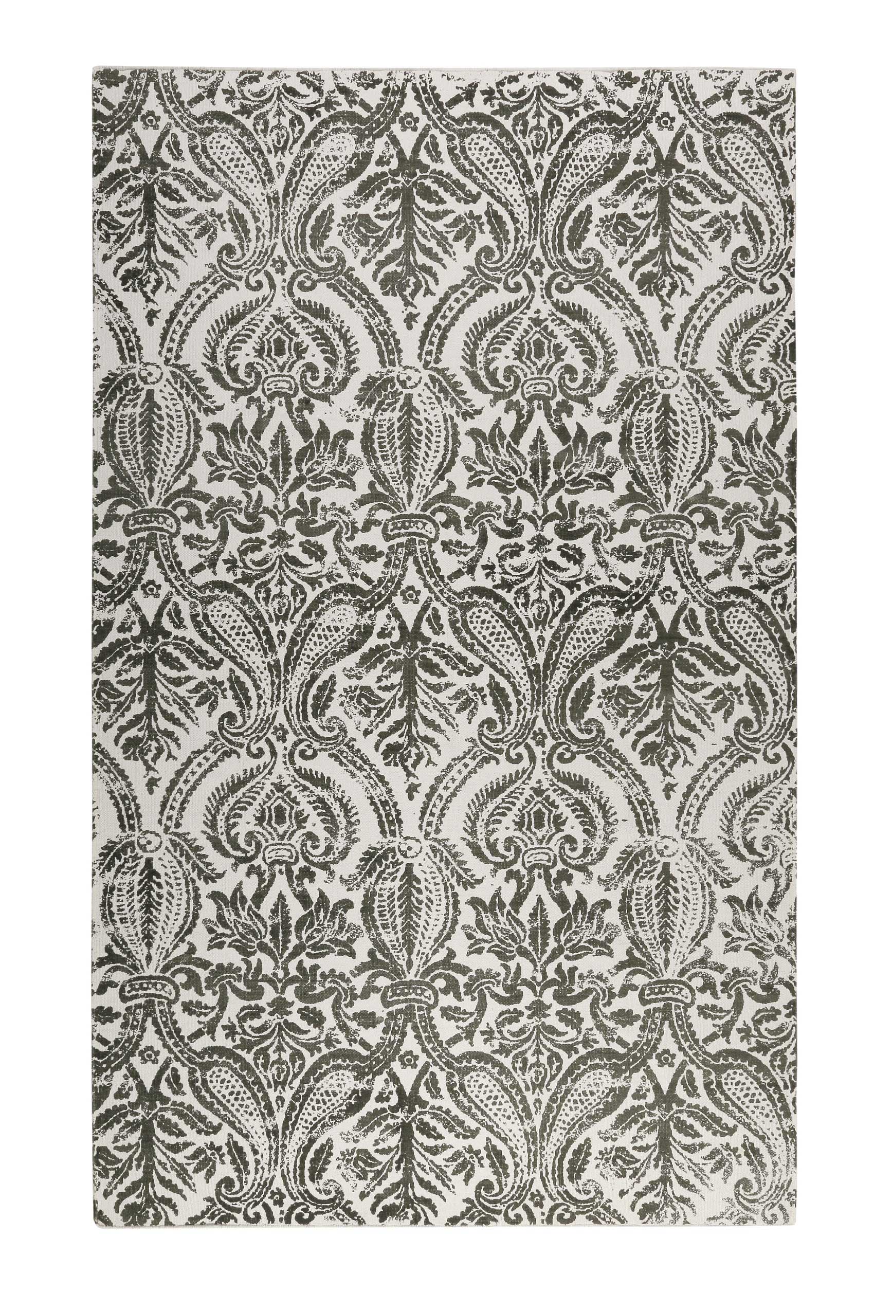 Esprit Kelim Teppich beige grau aus Baumwolle » Arvid « - Ansicht 1