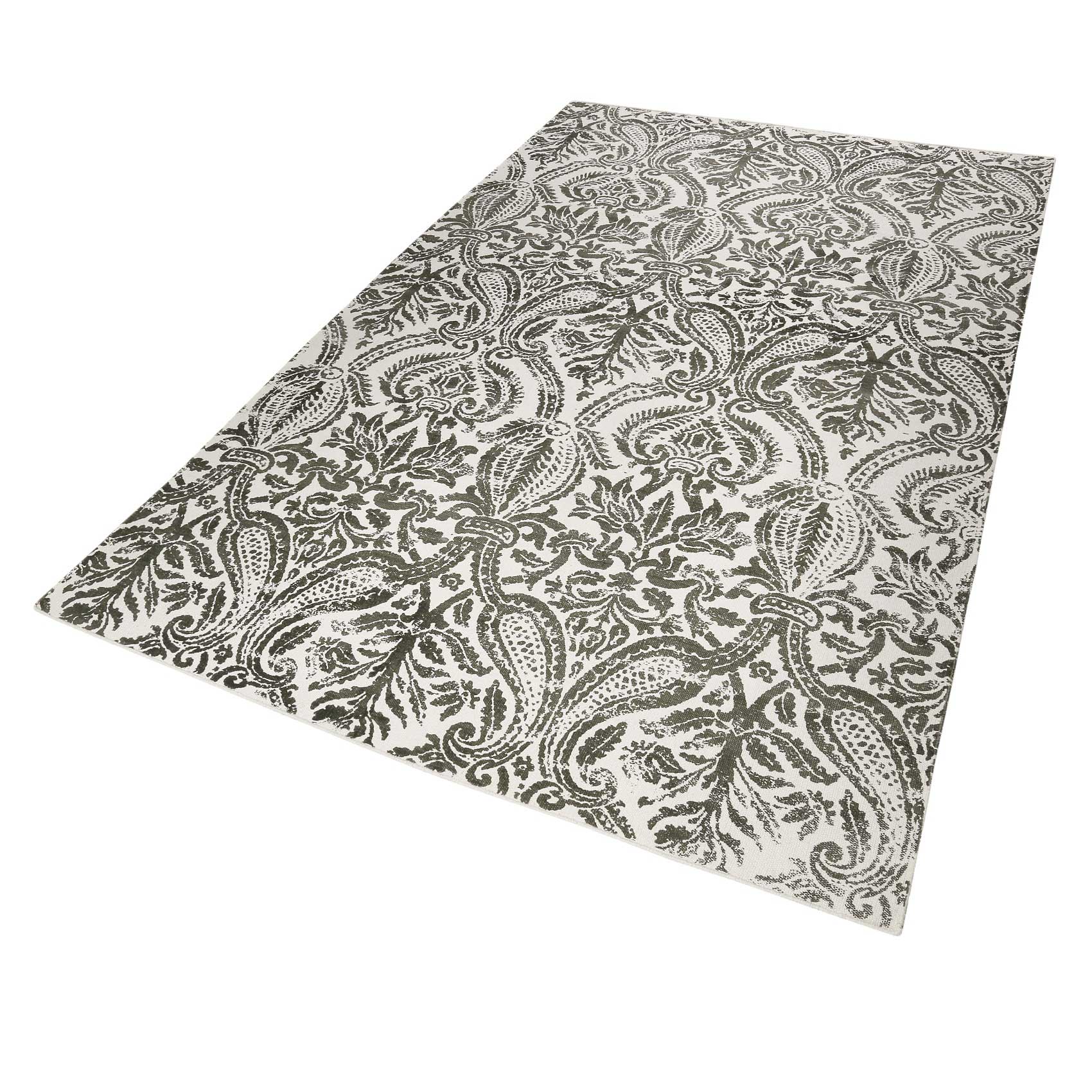 Esprit Kelim Teppich beige grau aus Baumwolle » Arvid « - Ansicht 2