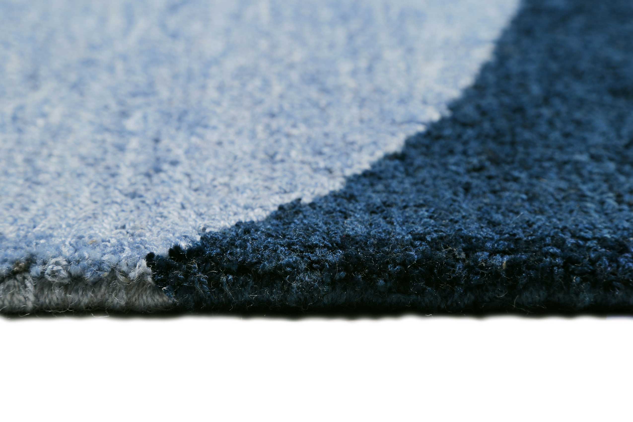 Esprit Kurzflor Teppich Blau 