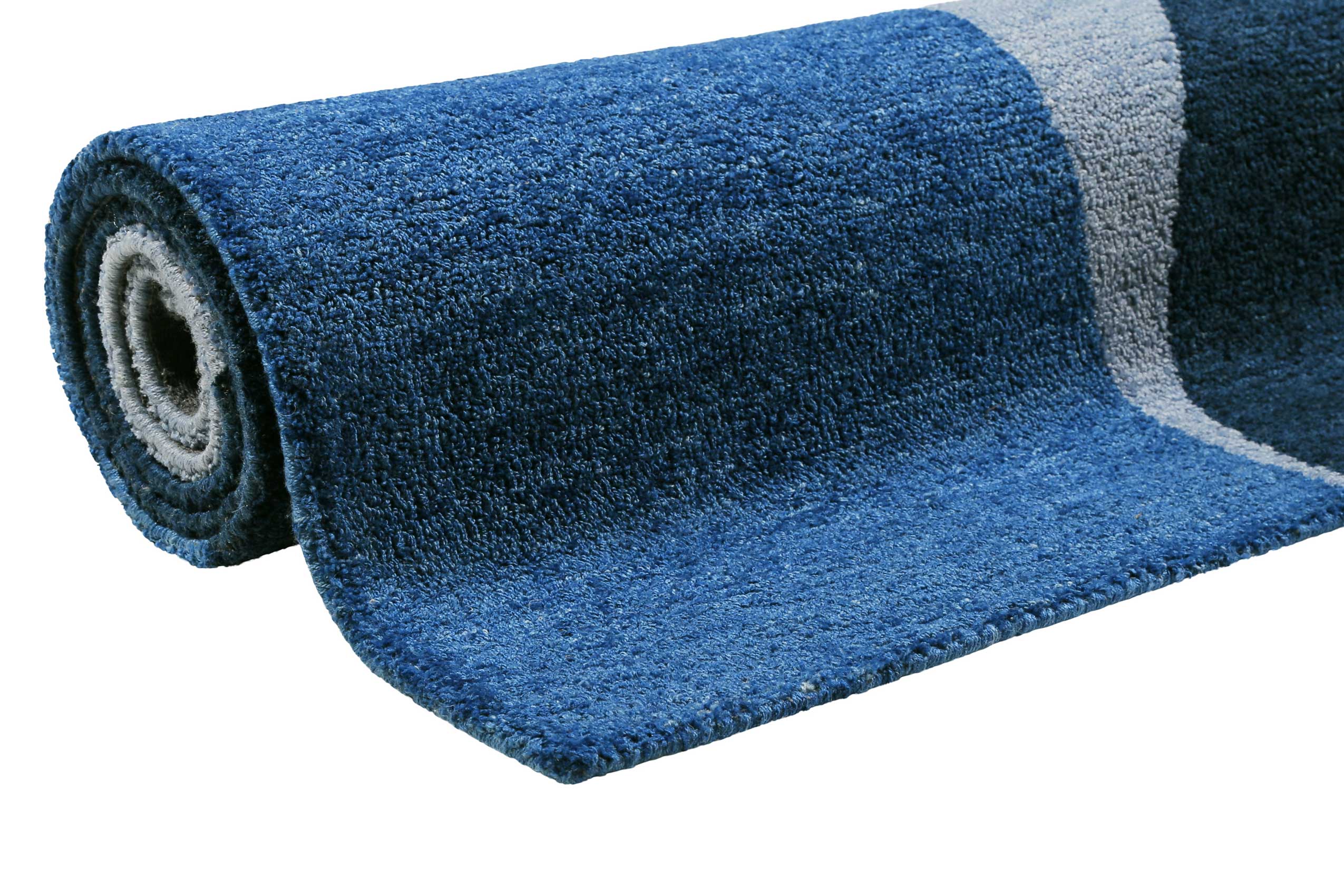 Esprit Kurzflor Teppich Blau 