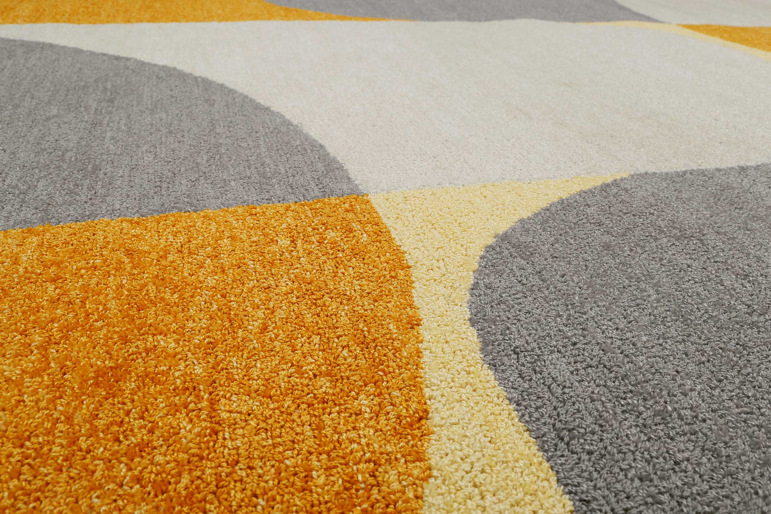 Esprit Kurzflor Teppich Gelb 