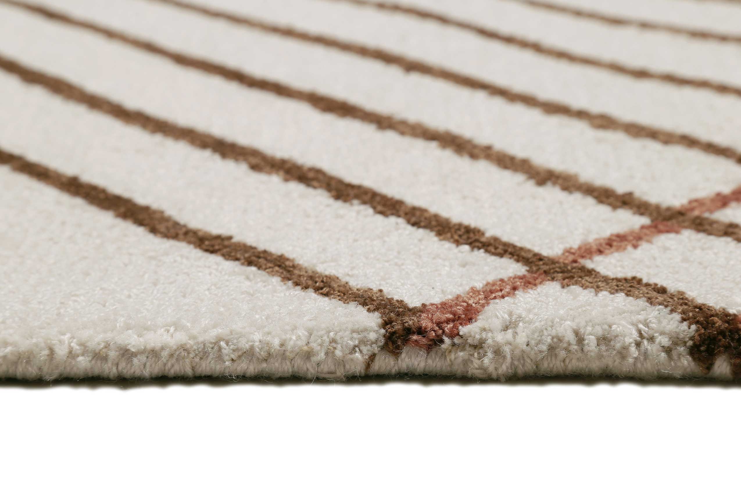 Esprit Kurzflor Teppich Creme Beige 