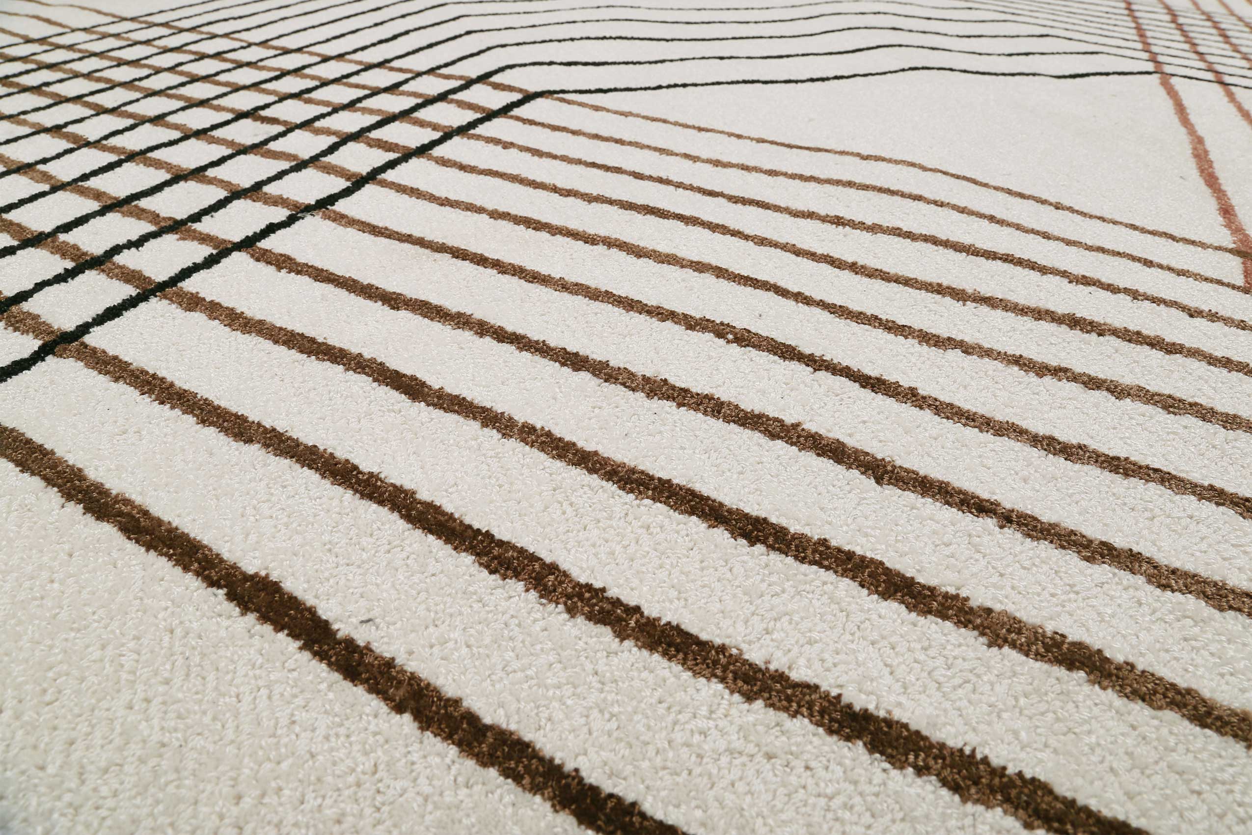 Esprit Kurzflor Teppich Creme Beige 