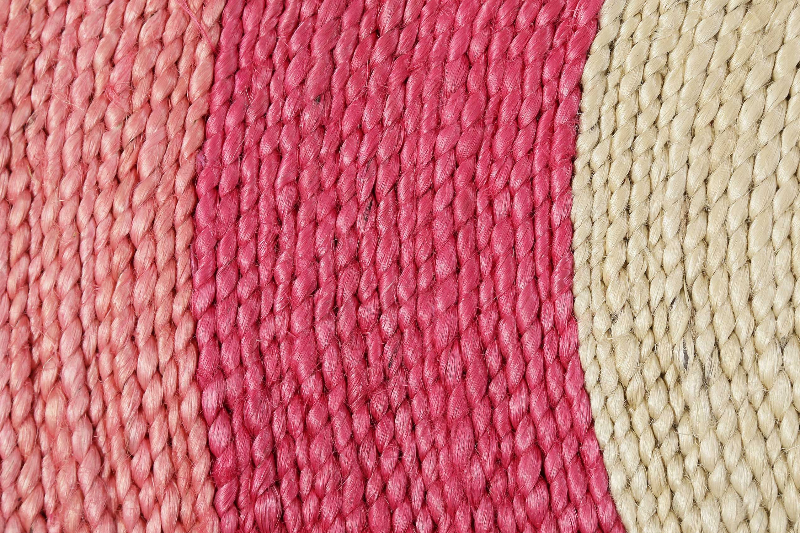 Esprit Teppich Natur Rot Kurzflor aus Jute » Beach House « - Ansicht 7