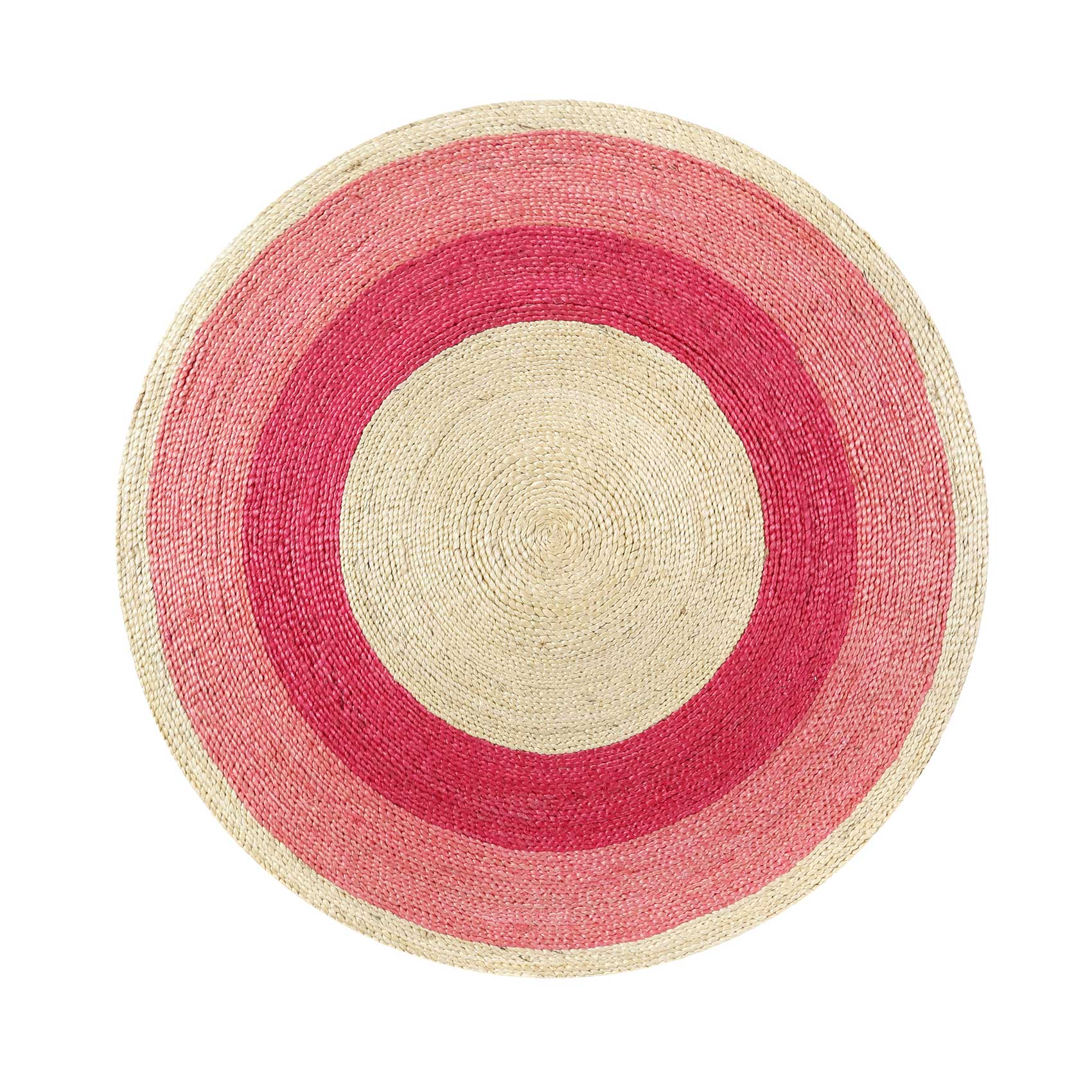Esprit Teppich Natur Rot Kurzflor aus Jute » Beach House « - Ansicht 1