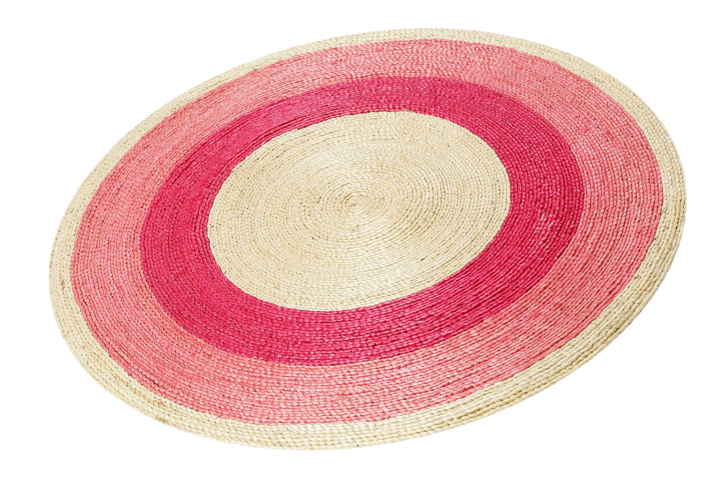 Esprit Teppich Natur Rot Kurzflor aus Jute » Beach House « - Ansicht 2