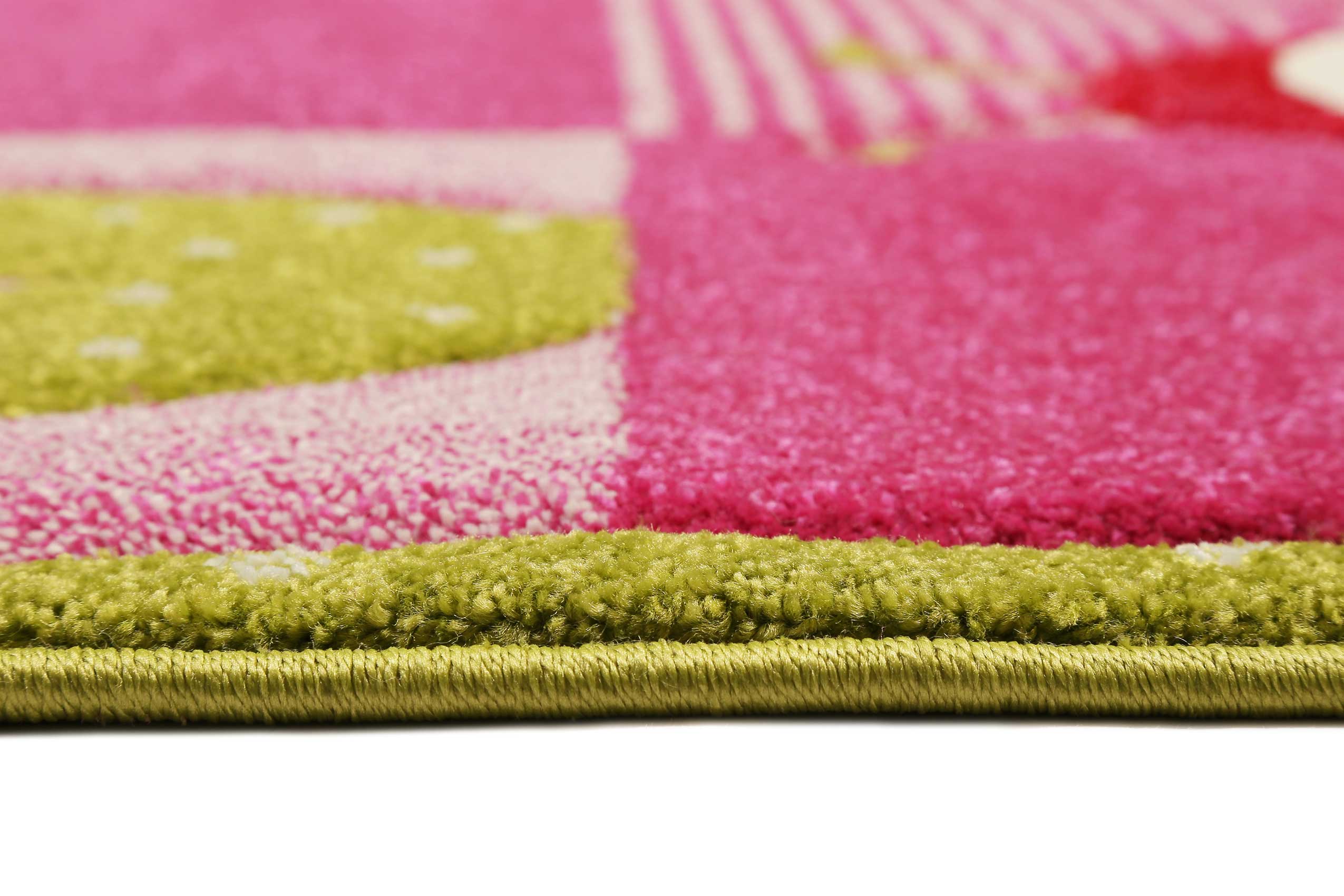 Esprit Kinderteppich Rosa Bunt 
