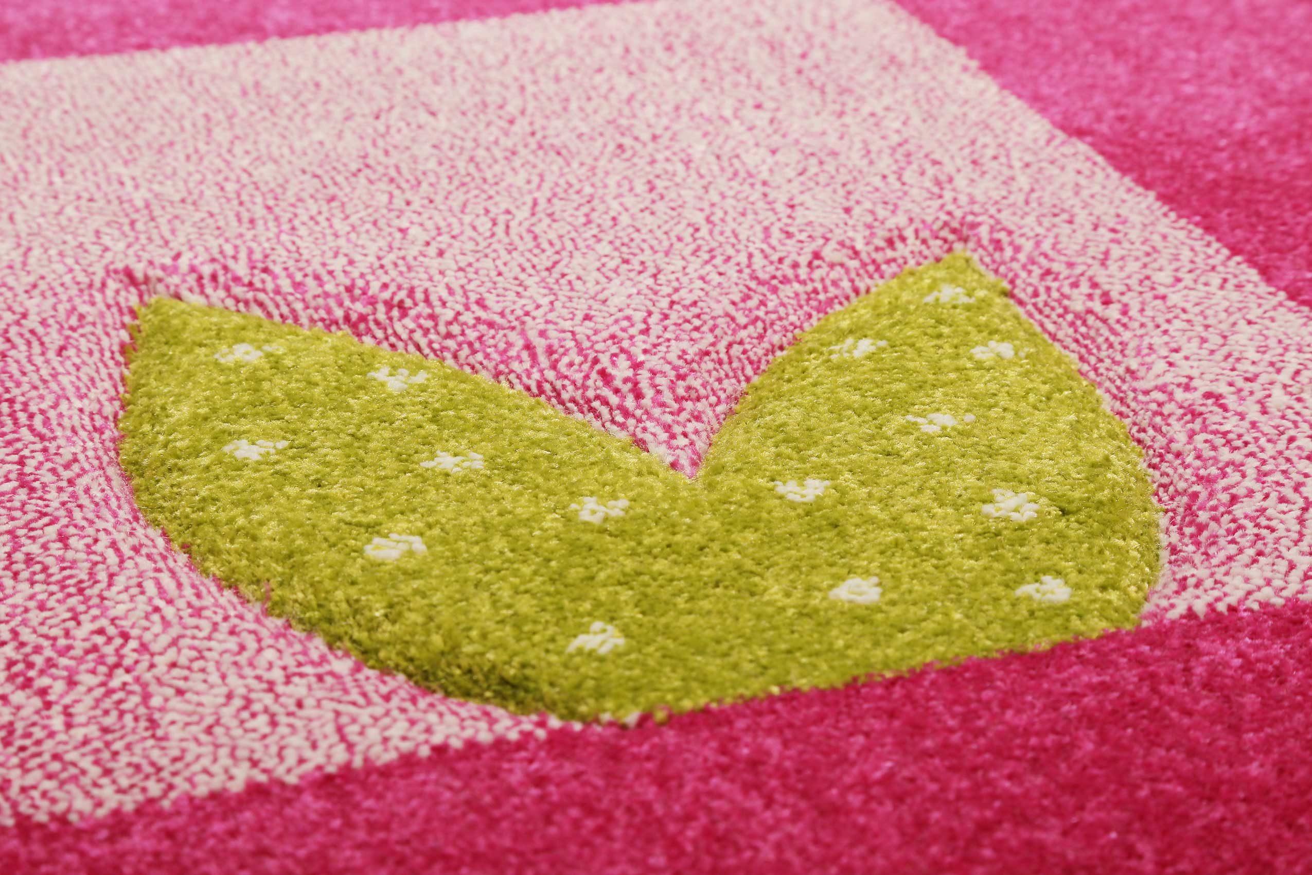 Esprit Kinderteppich Rosa Bunt 