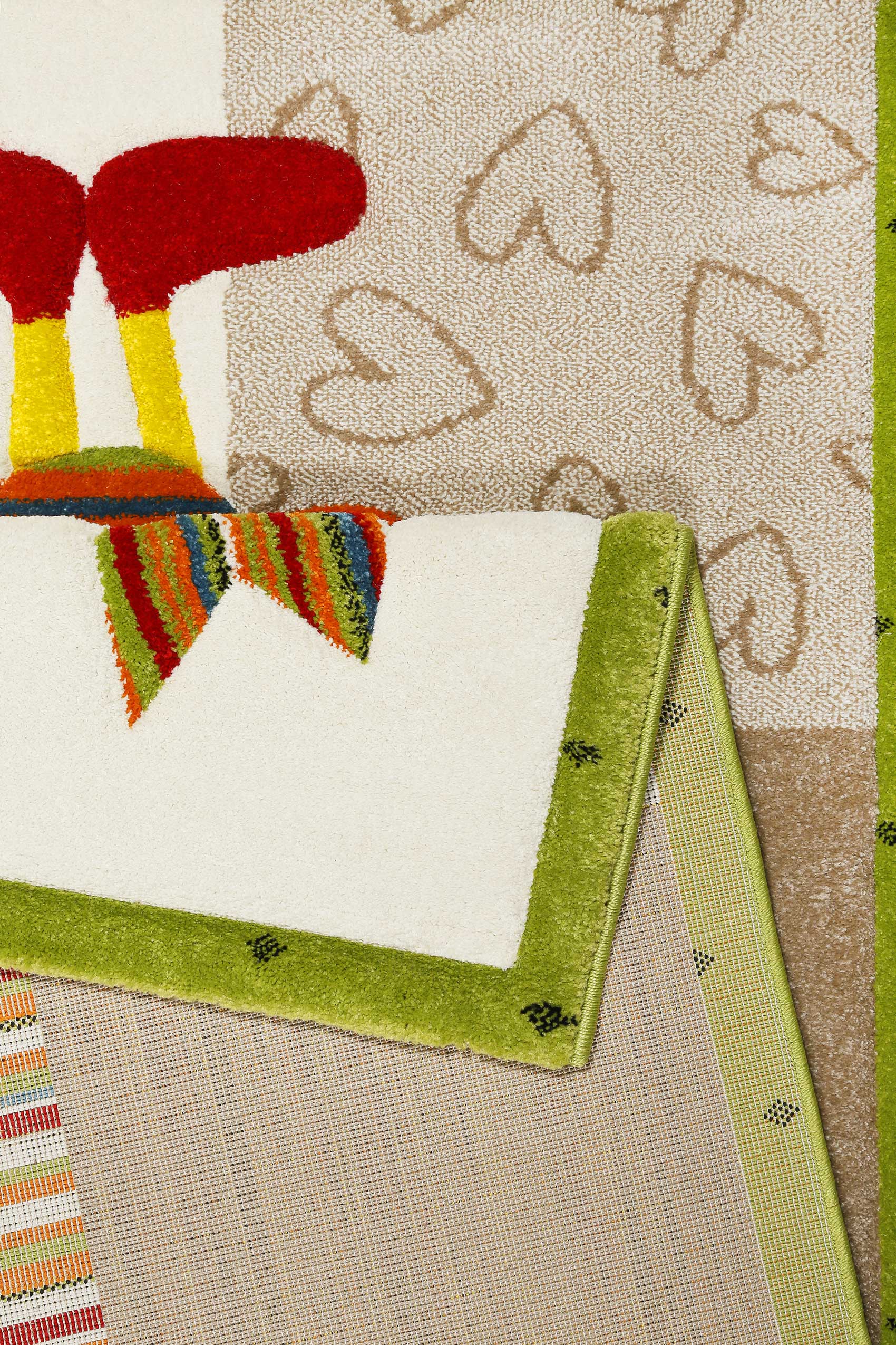 Esprit Kinderteppich Beige Bunt » Bee 2.0 « - Ansicht 3