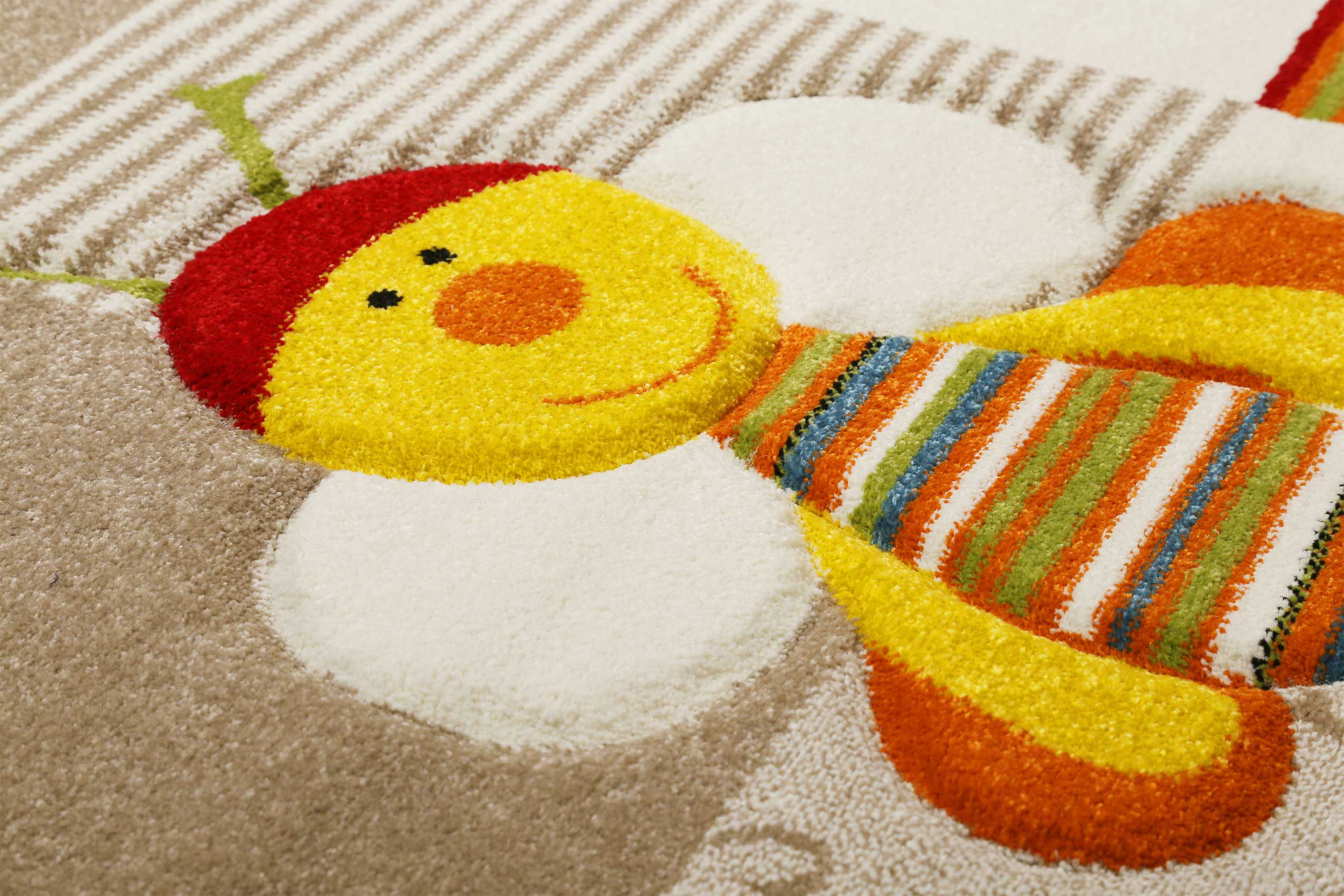 Esprit Kinderteppich Beige Bunt » Bee 2.0 « - Ansicht 5
