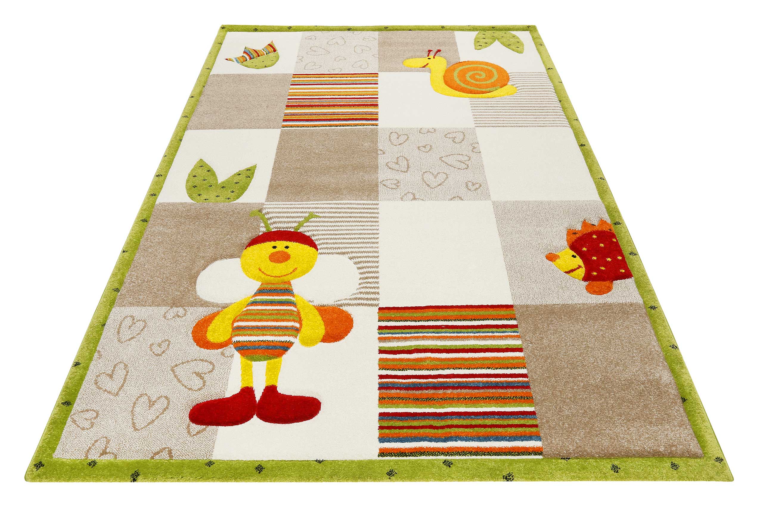 Esprit Kinderteppich Beige Bunt » Bee 2.0 « - Ansicht 2