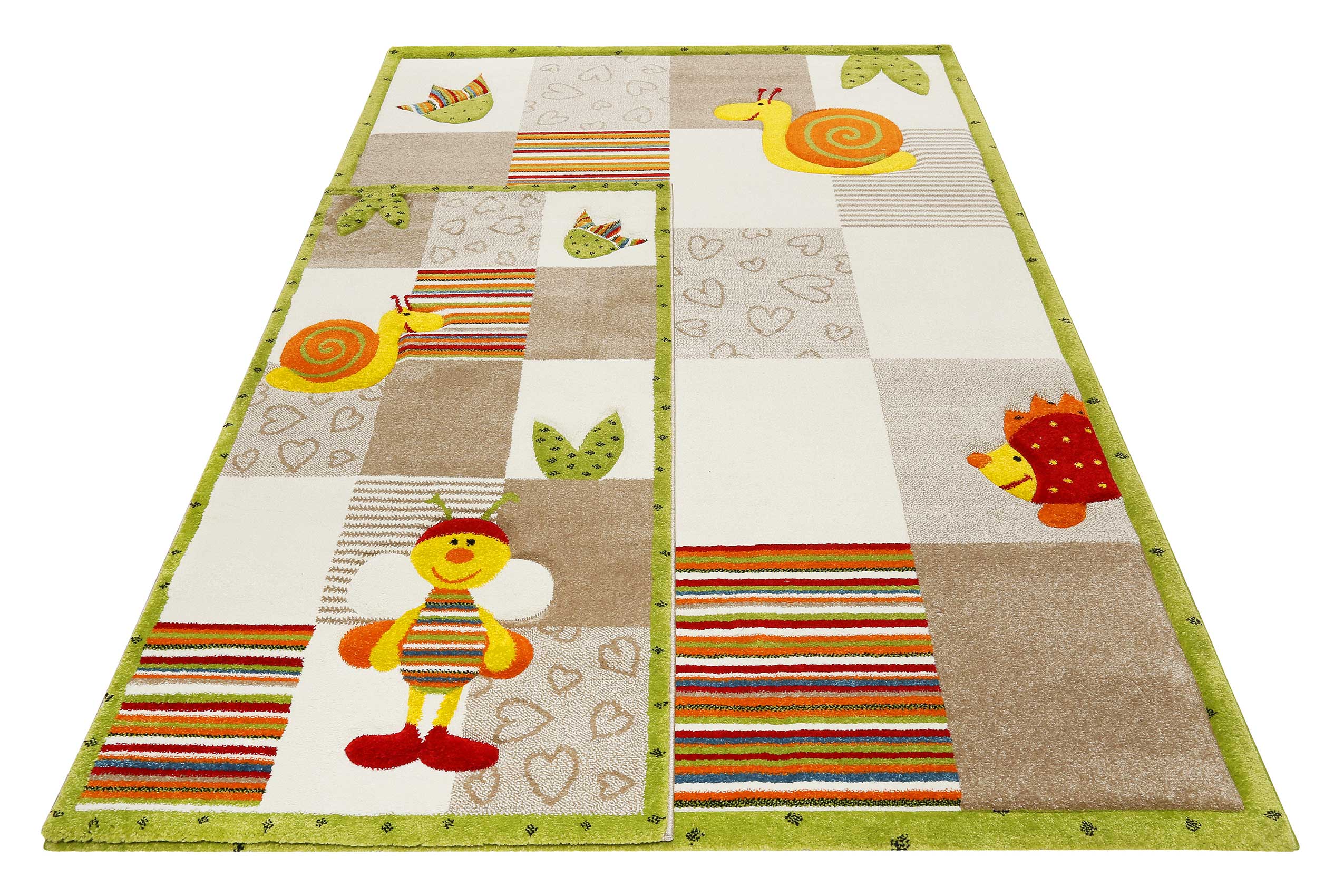 Esprit Kinderteppich Beige Bunt » Bee 2.0 « - Ansicht 8
