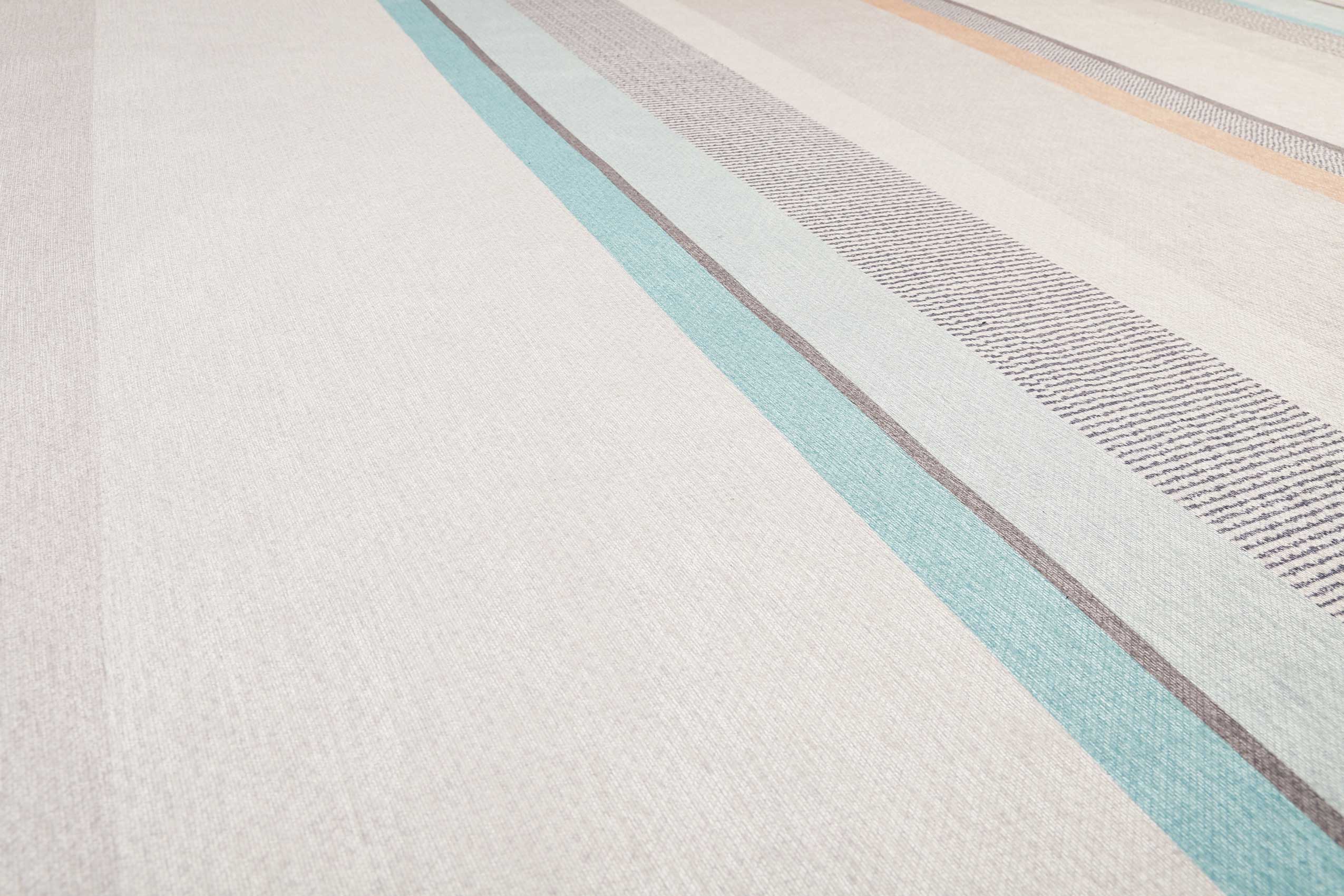 Esprit Teppich Beige Pfirsich Türkis 