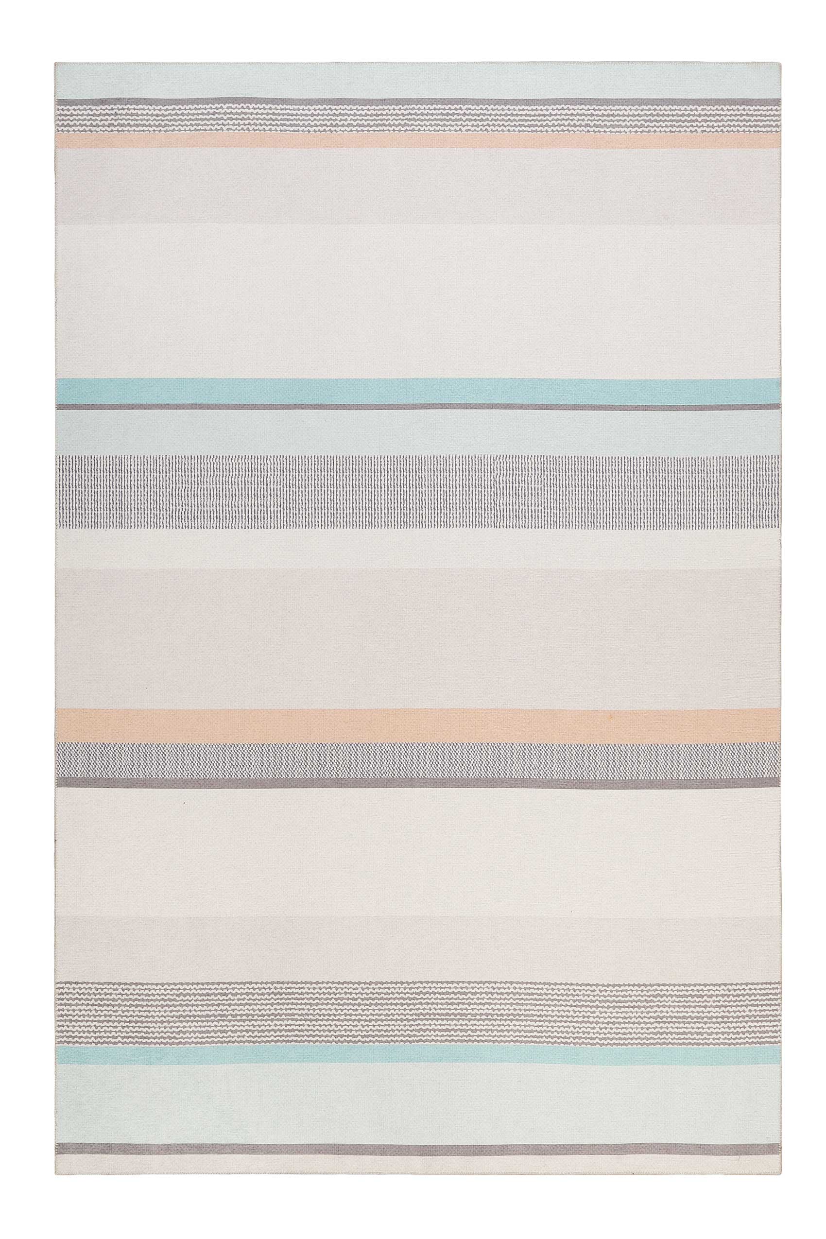 Esprit Teppich Beige Pfirsich Türkis 