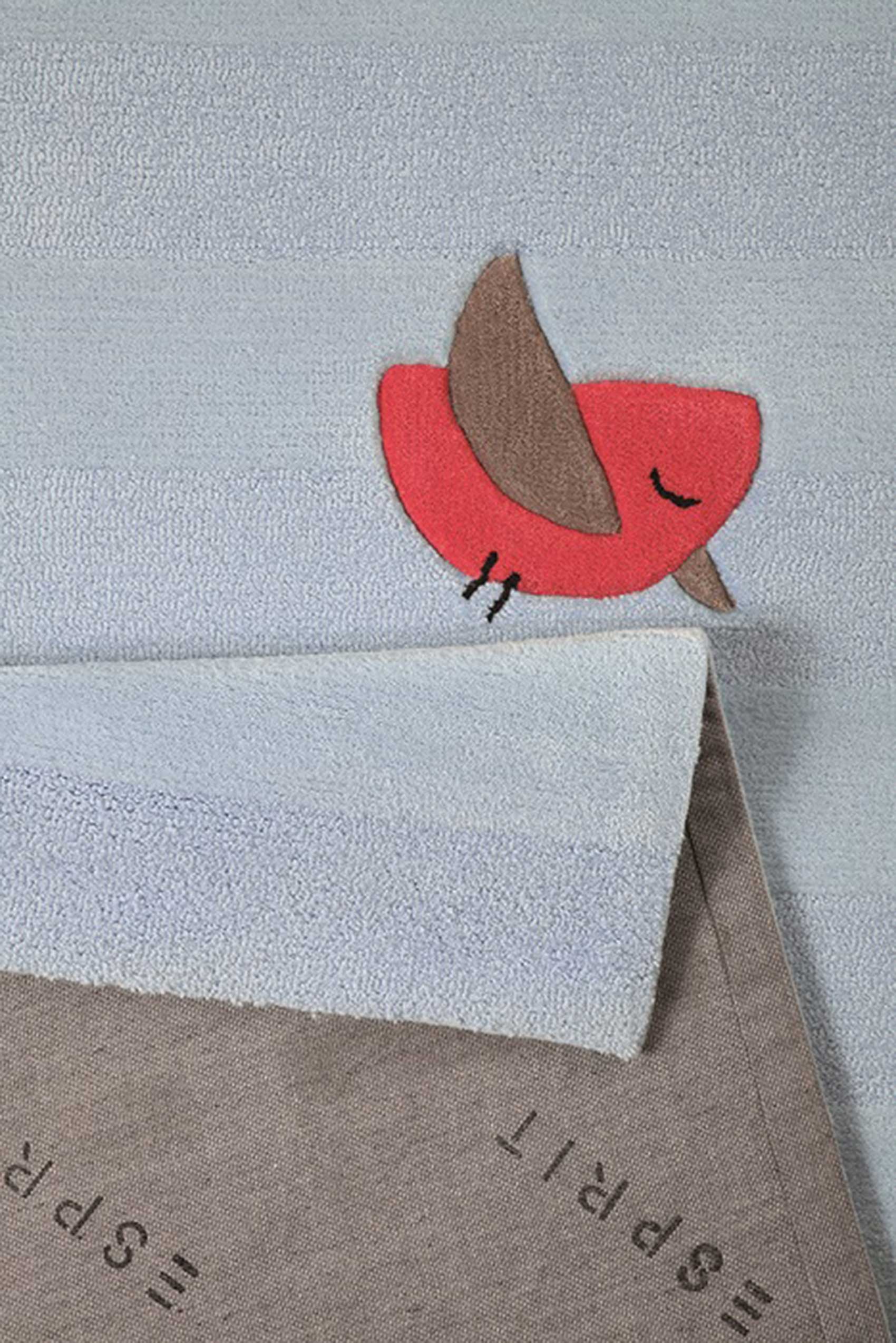 Esprit Kinderteppich Blau » Birdie « - Ansicht 3