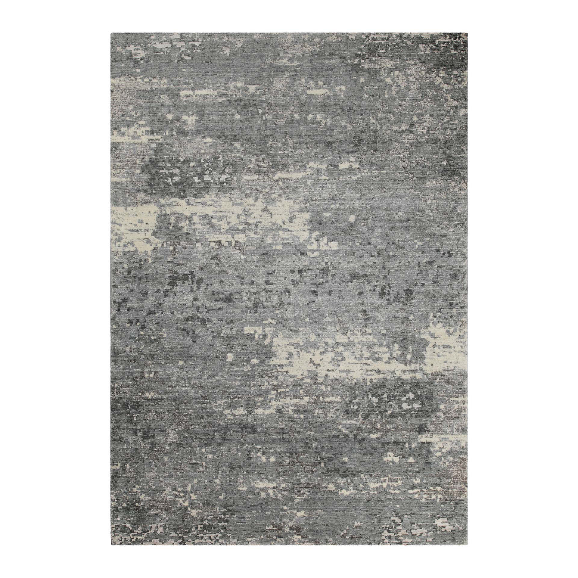 Esprit Kurzflor Teppich Grau aus Wolle » Brookville « - Ansicht 2