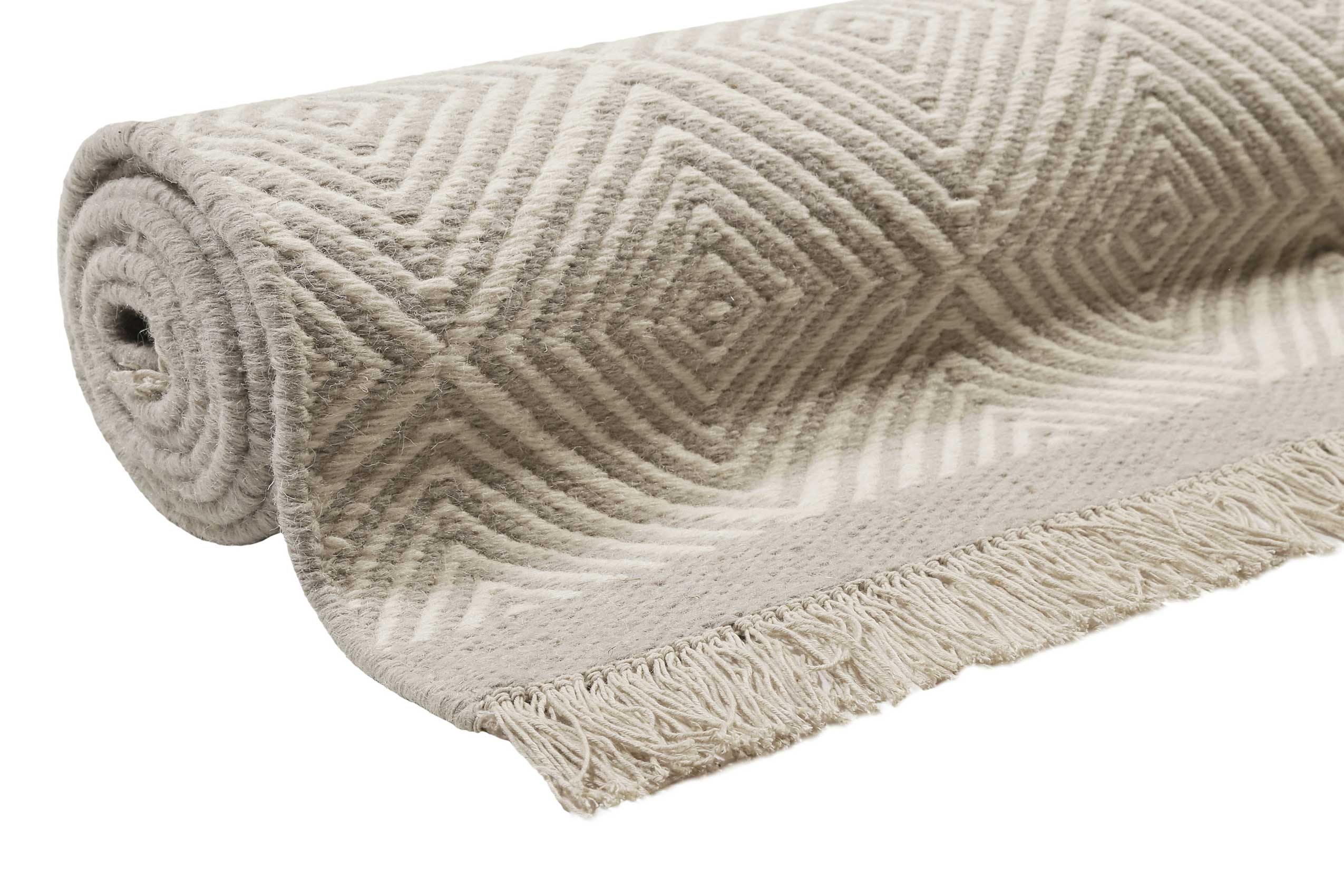 Esprit Handwebteppich Beige aus Wolle » Cairo « - Ansicht 7