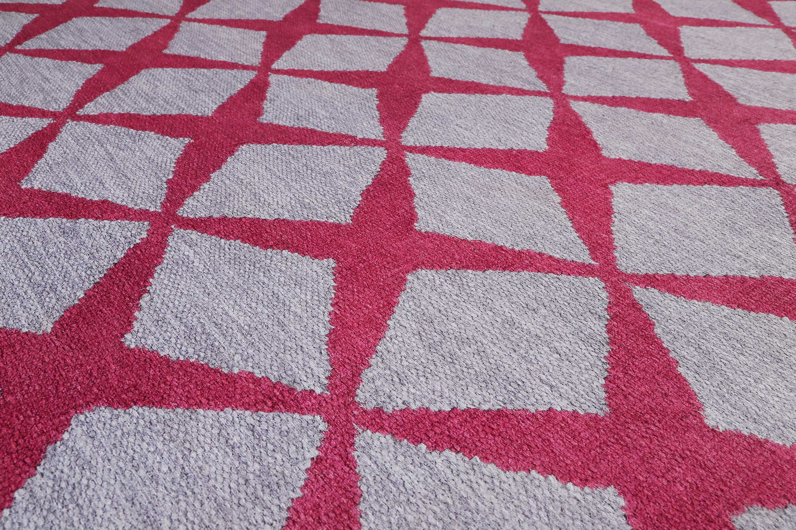Esprit Teppich Grau Rot 