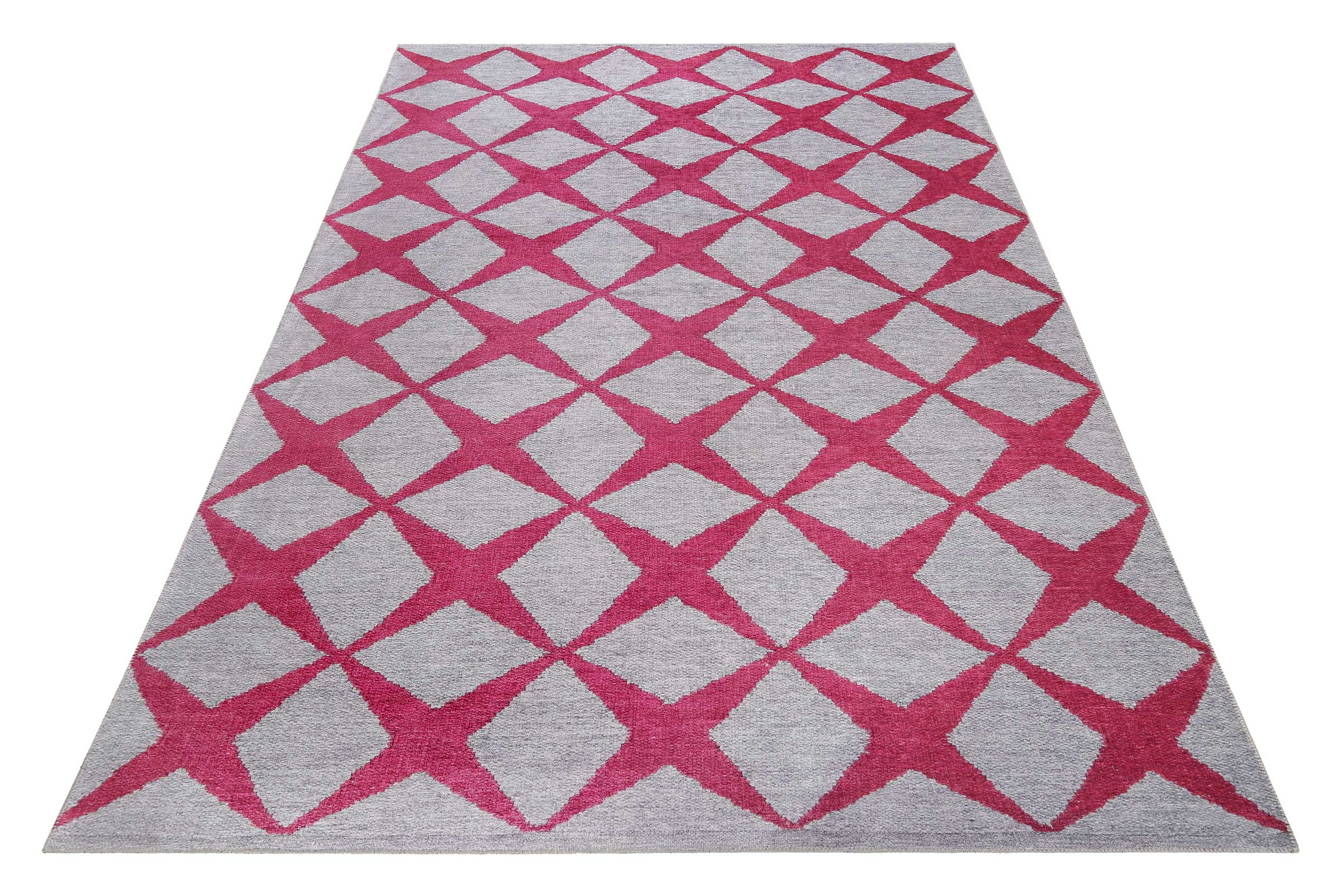 Esprit Teppich Grau Rot 