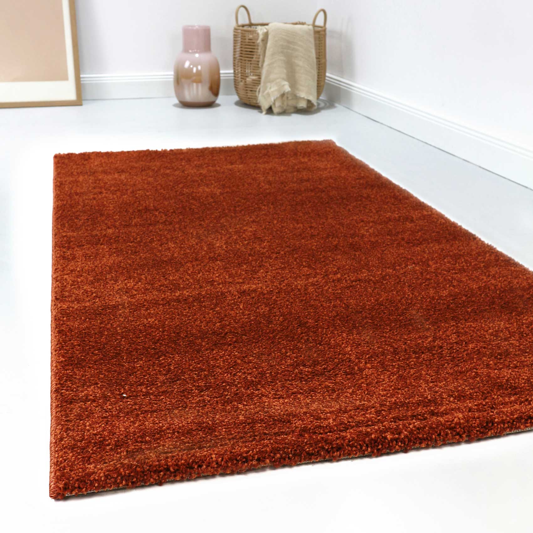 Esprit Teppich Terracotta Kurzflor 