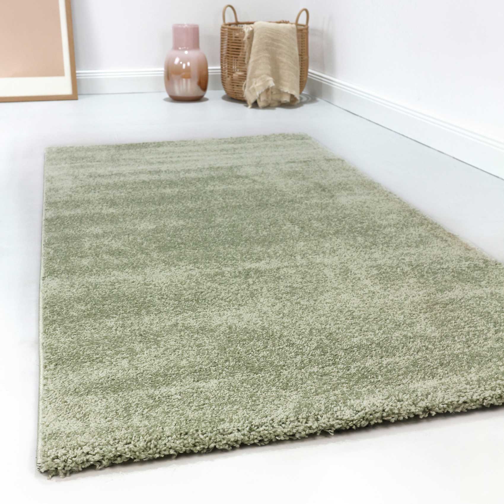 Esprit Teppich Mintgrün Kurzflor 