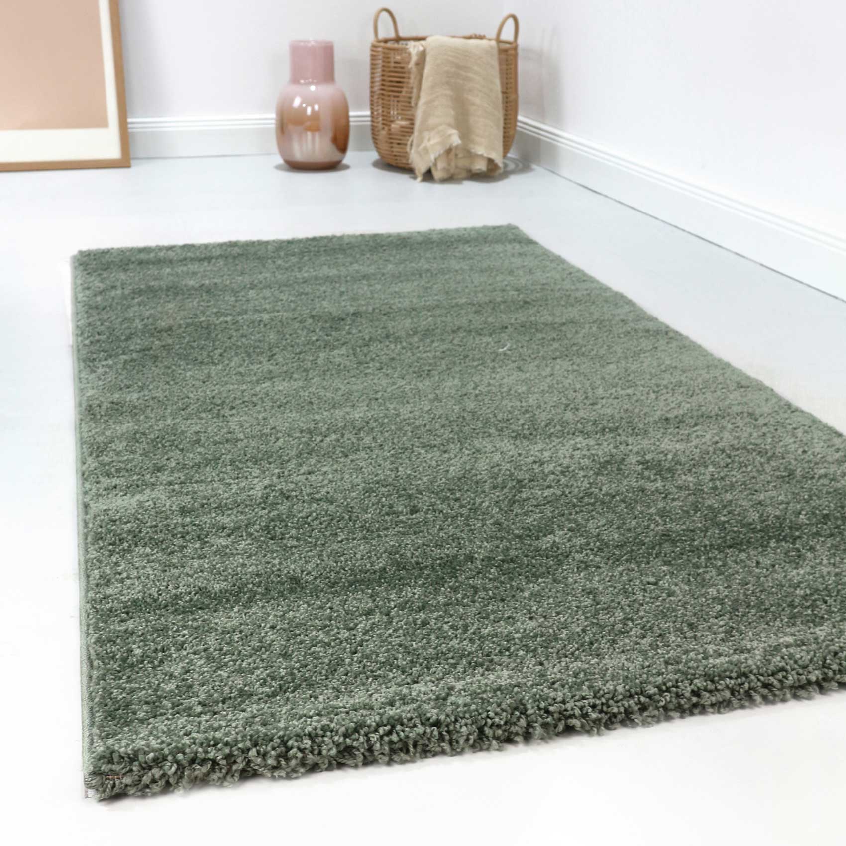 Esprit Teppich Salbeigrün Kurzflor 