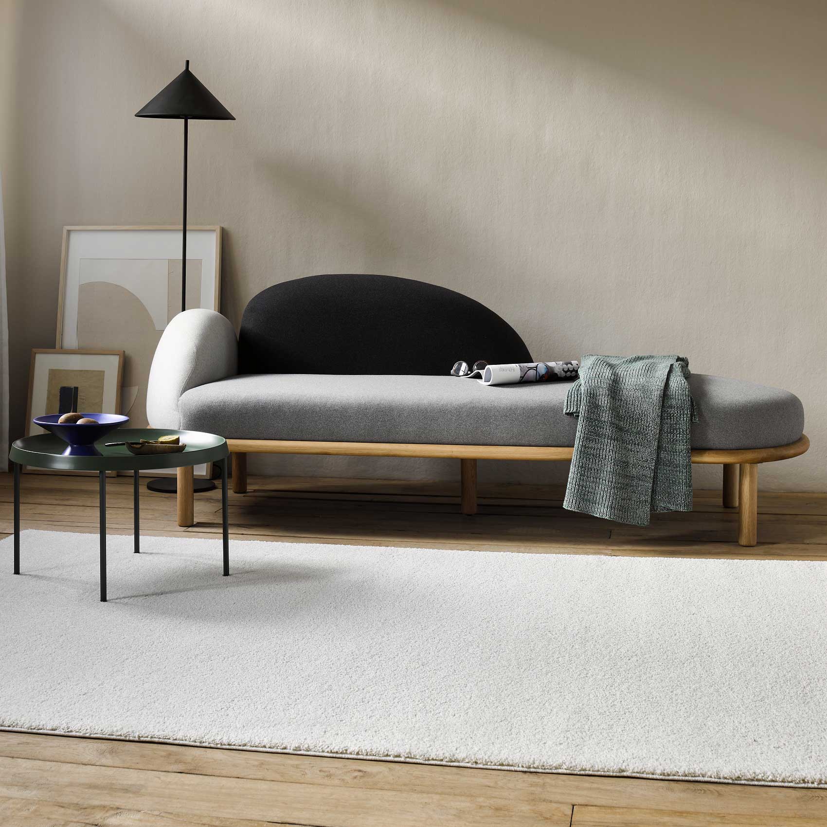 Esprit Teppich Creme Weiß Kurzflor » California « - Ansicht 10