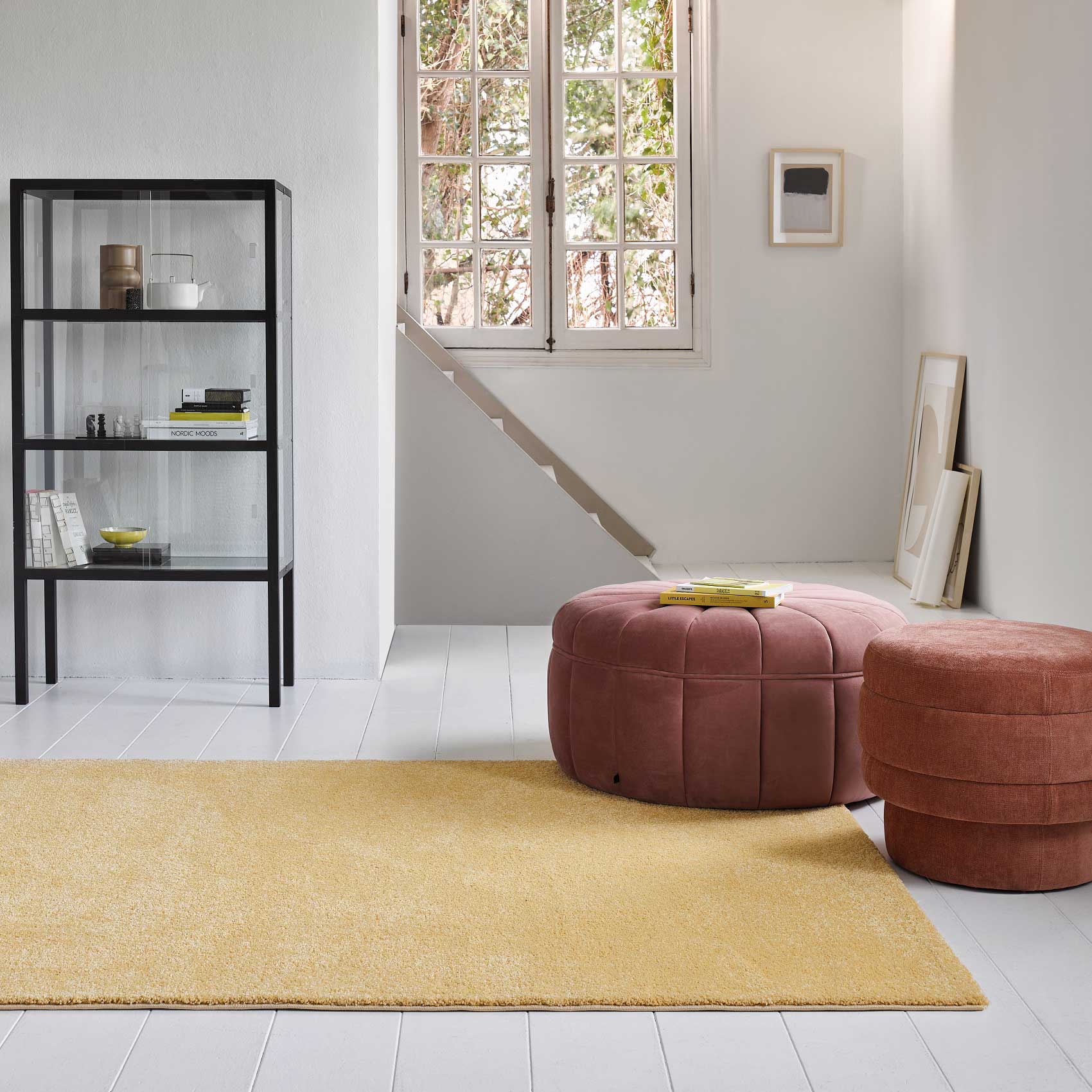 Esprit Teppich Pfirsich Kurzflor 