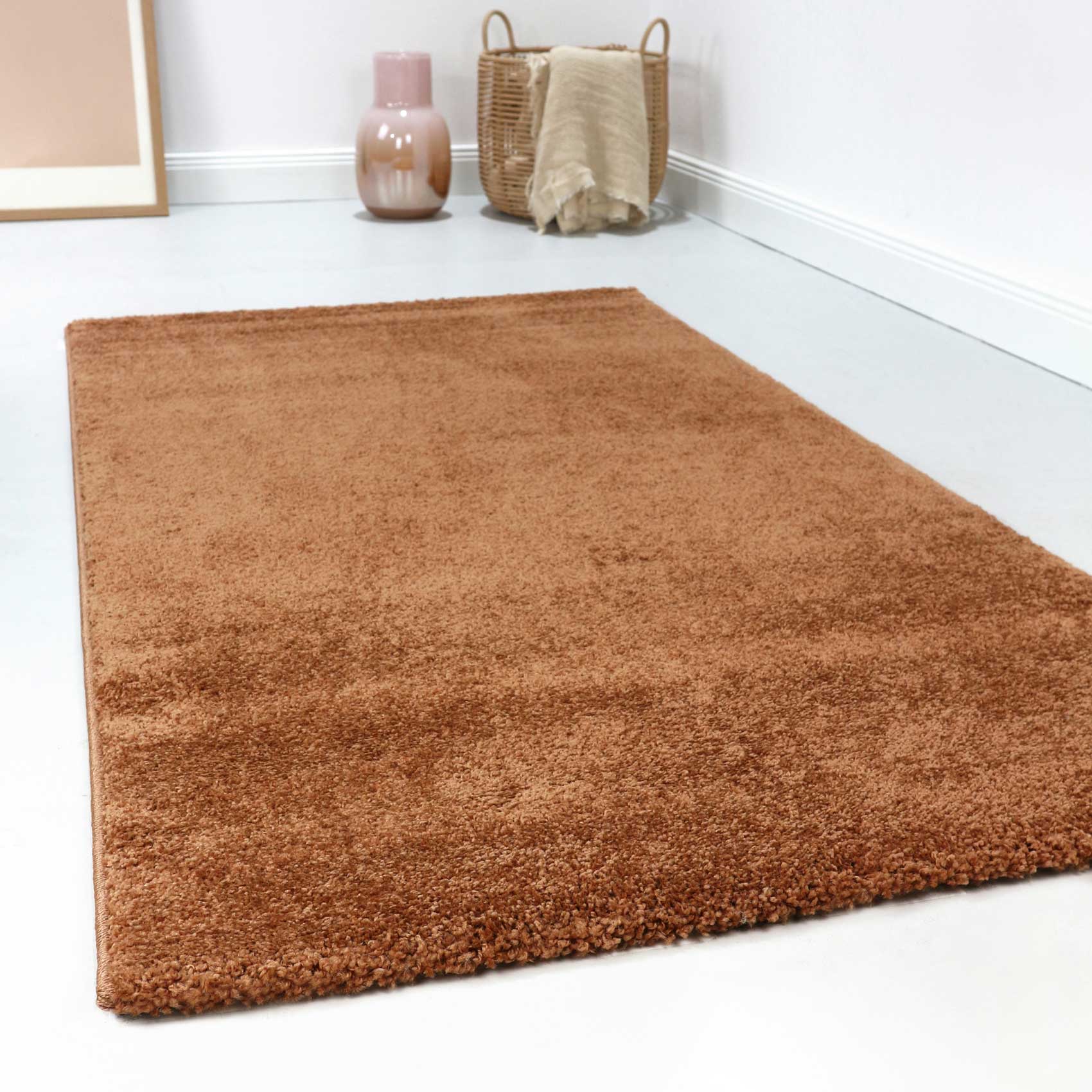 Esprit Teppich Karamell Kurzflor 