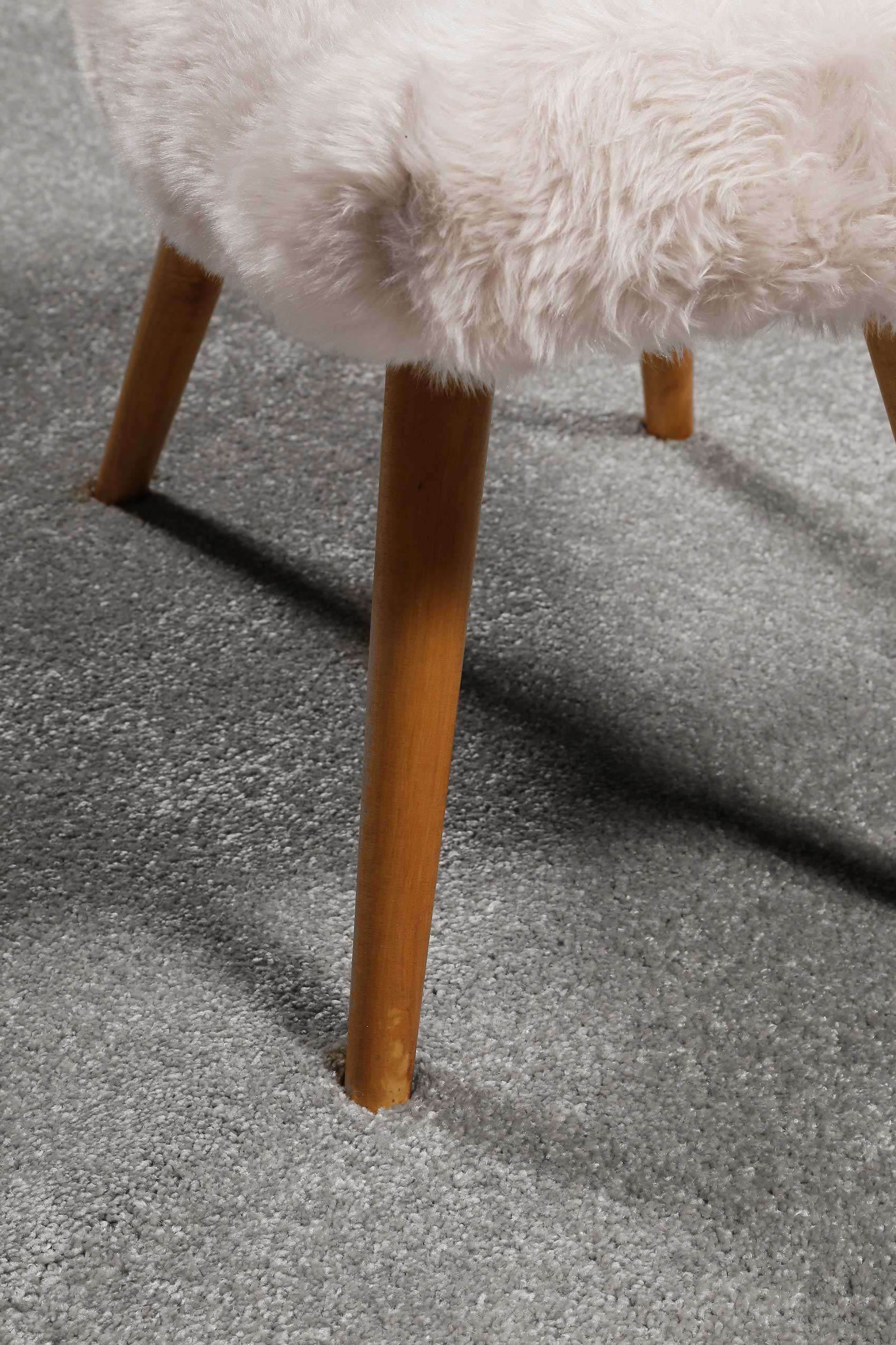 Esprit Teppich Grau Kurzflor 