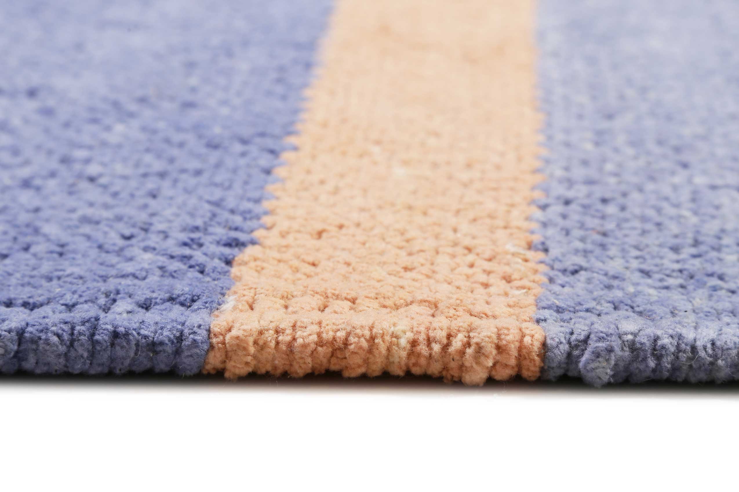 Esprit Kelim Teppich Blau aus Baumwolle » Calippo Kelim « - Ansicht 4