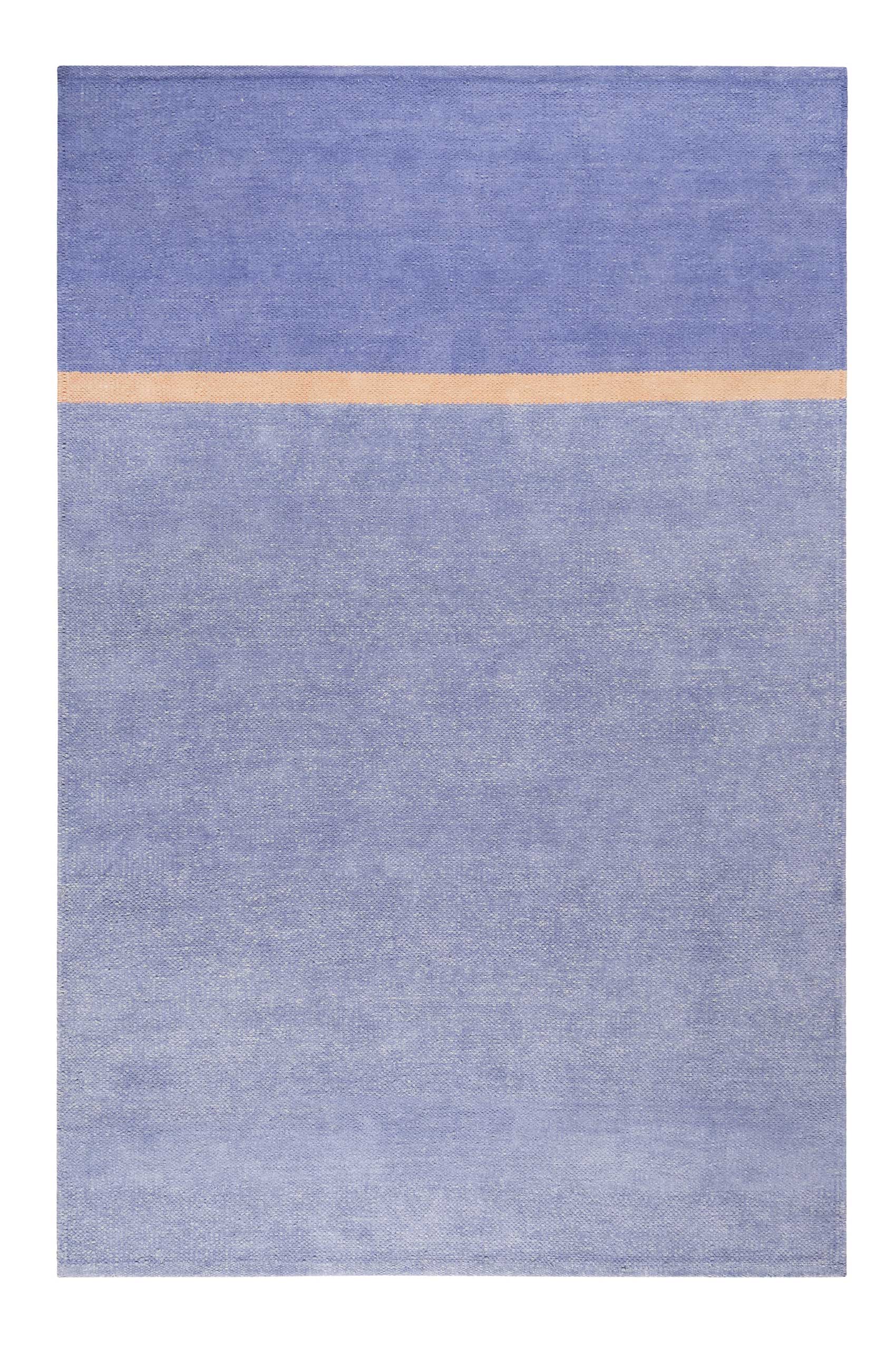 Esprit Kelim Teppich Blau aus Baumwolle » Calippo Kelim « - Ansicht 1
